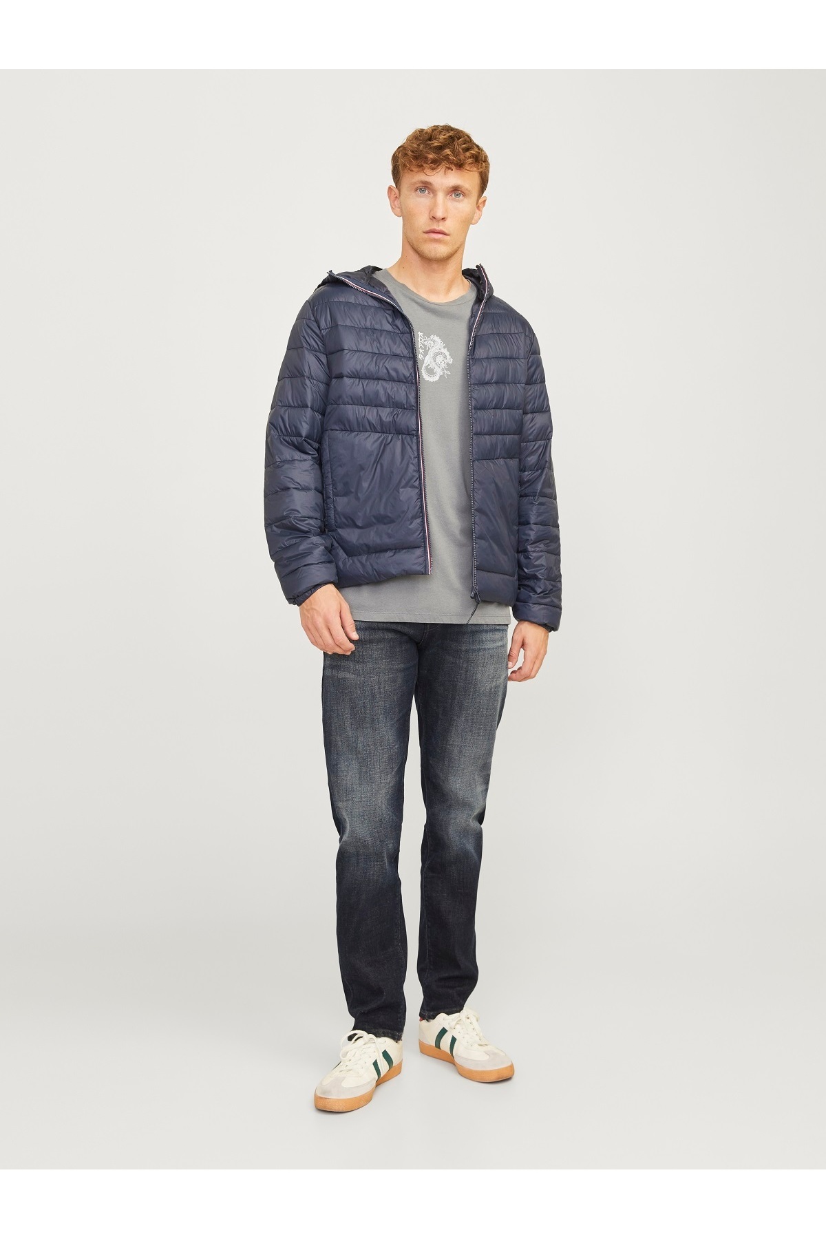 شلوار جین مردانه راسته فاق نرمال | جک اند جونز Jack & Jones 12263530 - تصویر 7