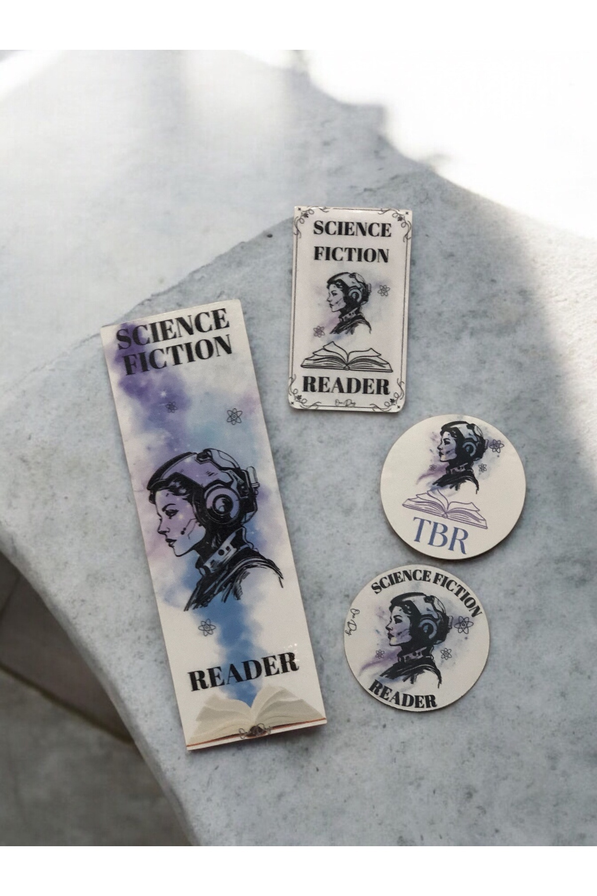 One Day Beyond Science Fiction Kitap Ayraç Seti