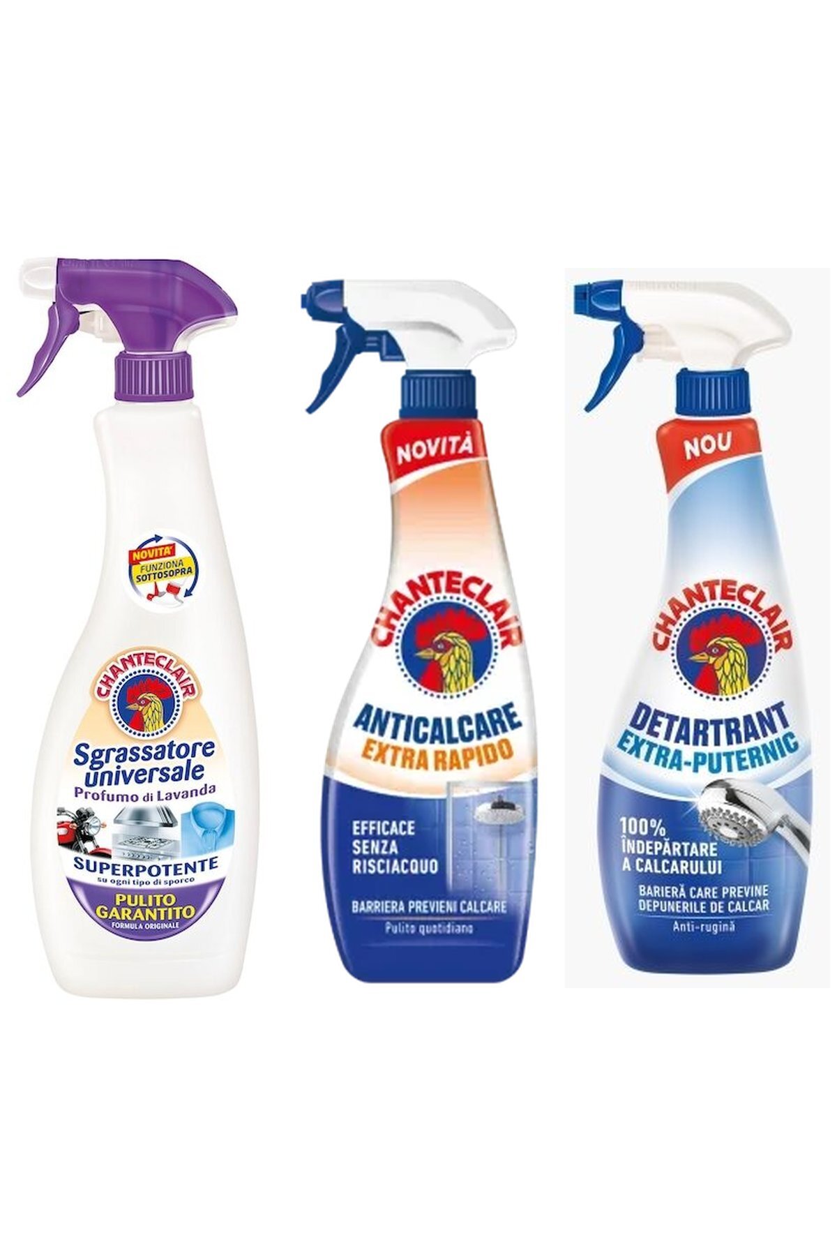 chante clair Σετ 3 Chanteclair Μικτό: 1x γενικής χρήσης λεβάντα, 600 ml, 1x ε...