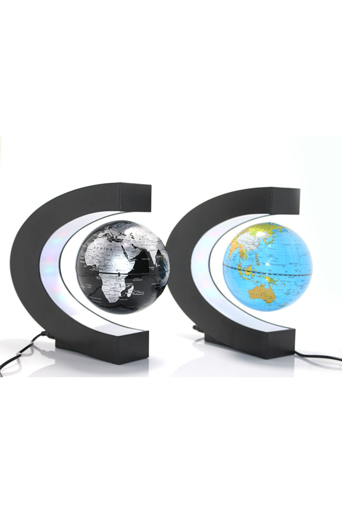 KTT Masa Üstü Manyetik Ledli Dünya Küre Şık Tasarımlı Fonksiyonel Ürün