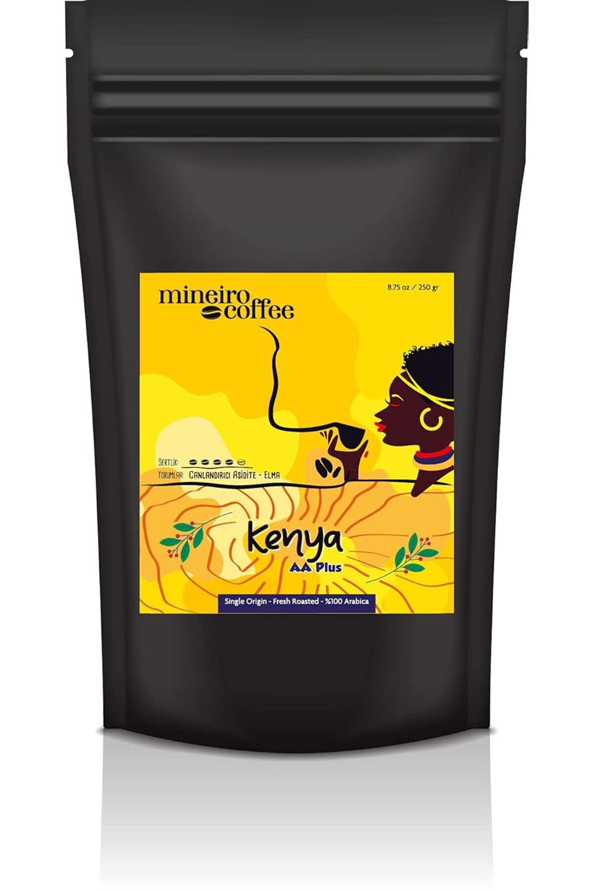 Hepta Collection Mineiro Coffee Kenya Aa+ Single Origin Moka Pot Kahve 250 Gr