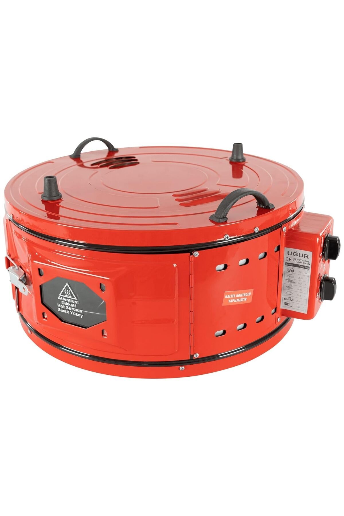 Hepta Collection Termostatlı Davul Fırın, Tek Tepsili, Homojen Pişirme Özellikli, Ev Tipi