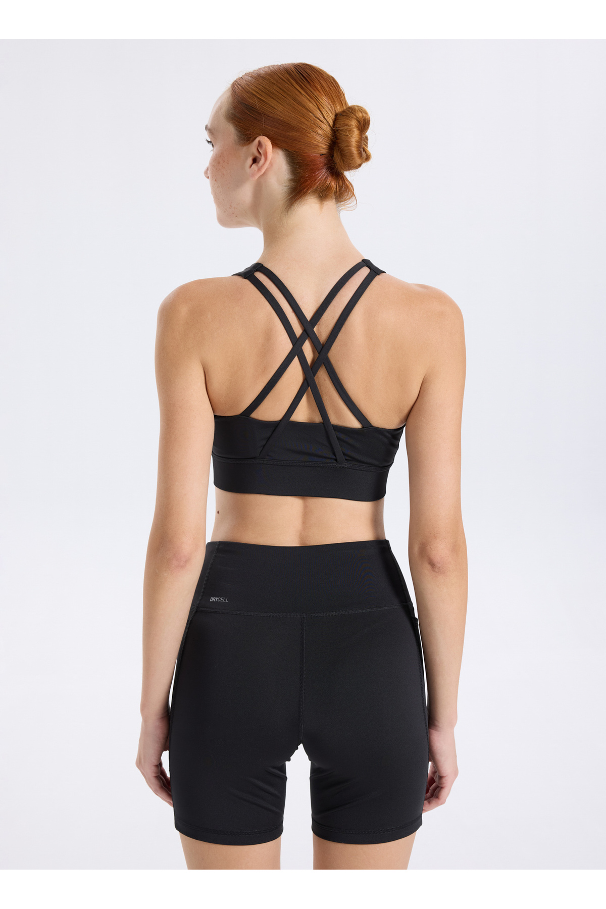 Puma 68951901 TRAINING Mid Impact Bra PU Siyah Sporcu Sütyeni görsel 5
