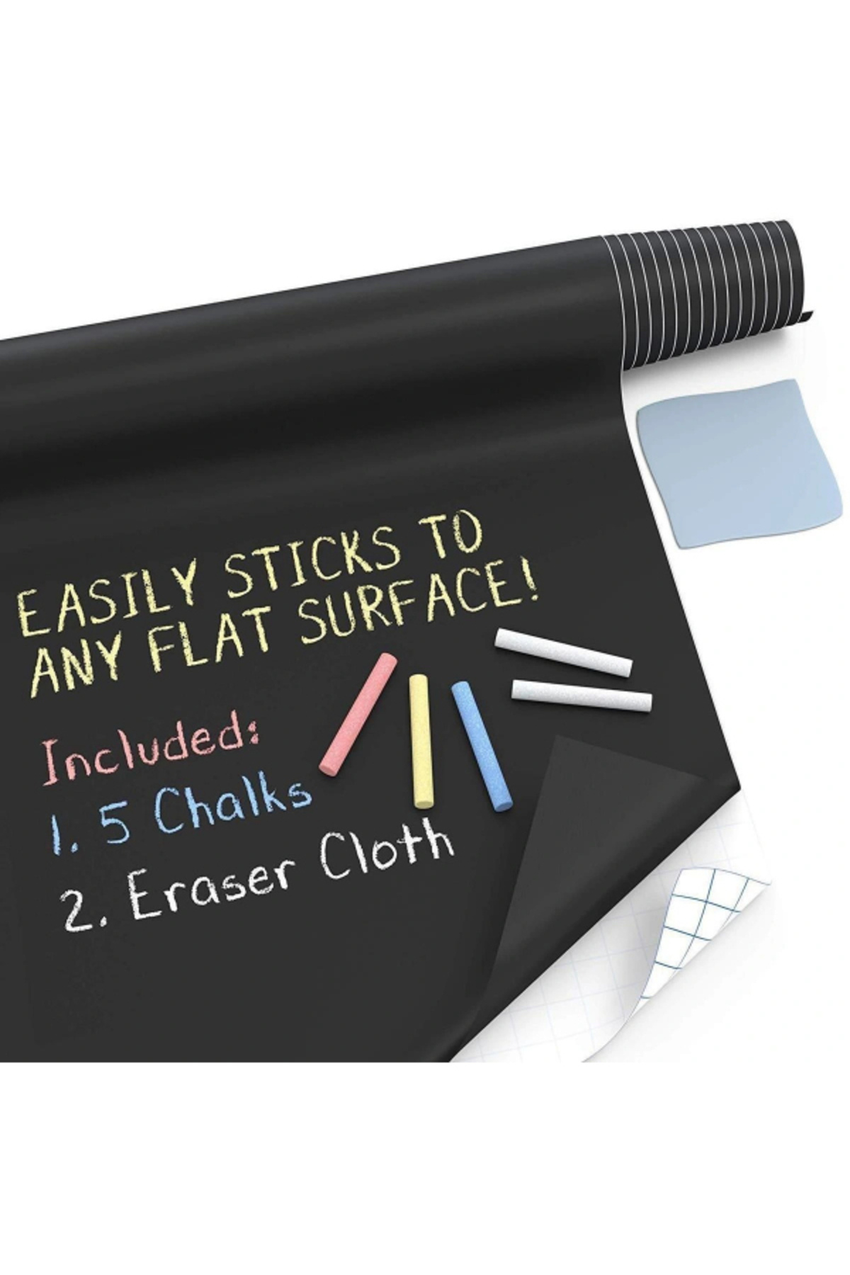 SELFBUYSELL Sticker Rulo Yapışkanlı Çocuk Yazı Yazma Tahtası Yazı Yazma Sticker (5324)