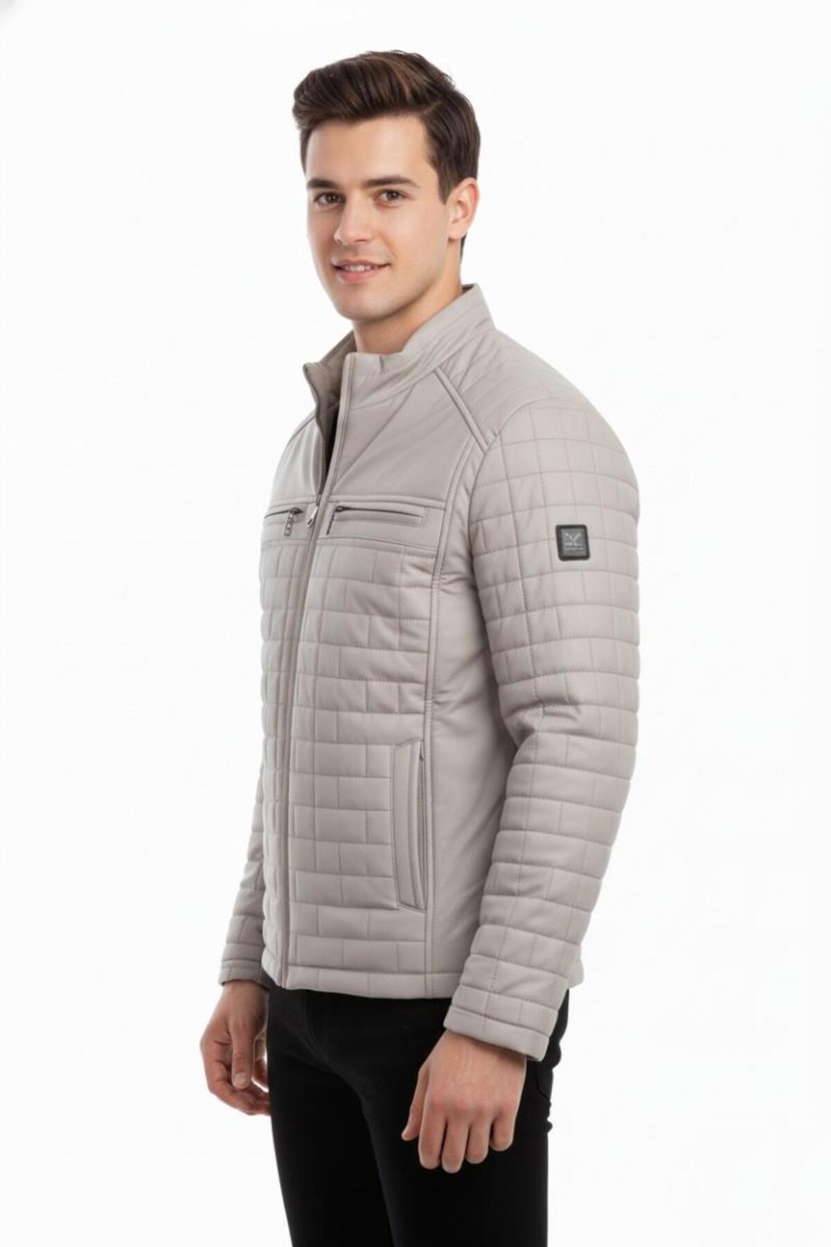 BIGAZZI Erkek Kapitone Hakim Yaka Spor Mont 99500 BGL-ST04169