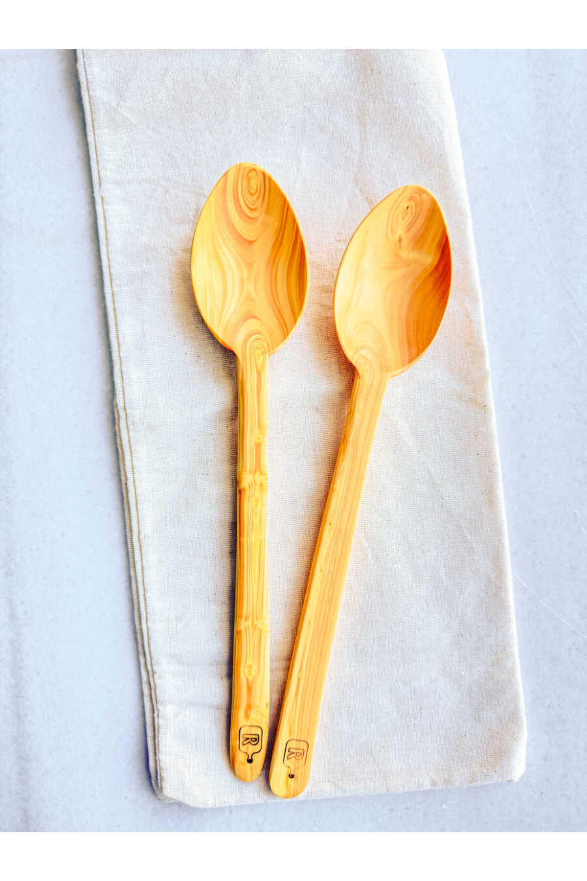 Refikadan Büyük Şimşir Kaşık 2li Set