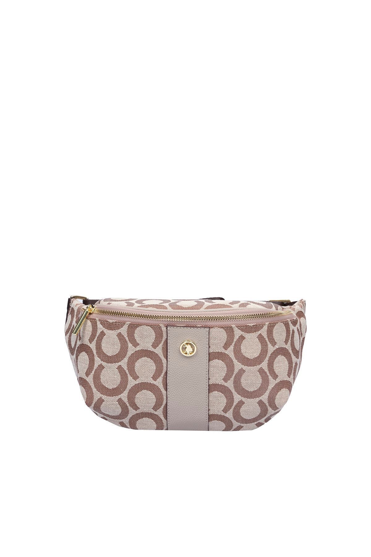 یو اس پولو کیف رودوشی زنانه طرح سمور US23337