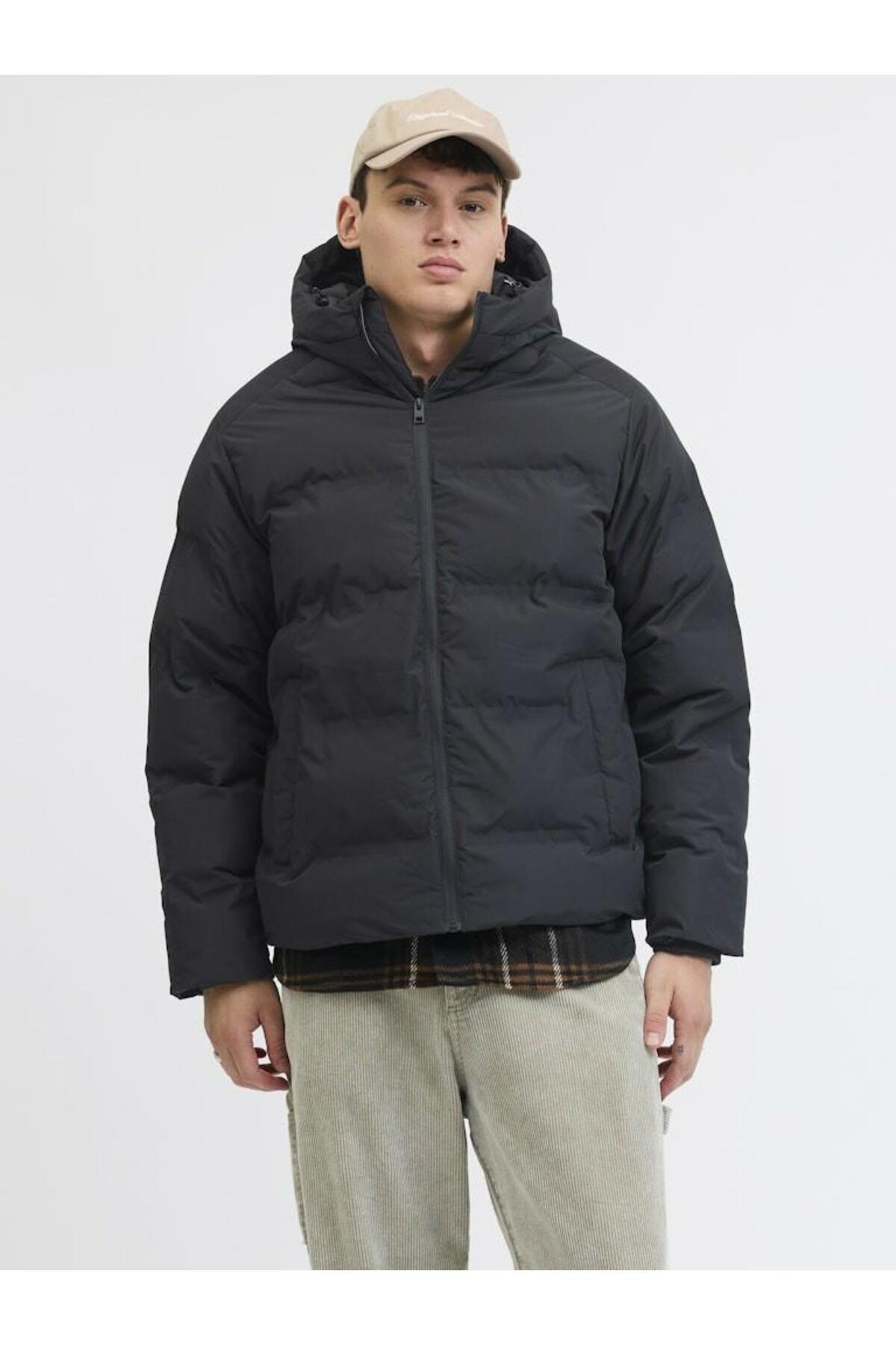 جک اند جونز کاپشن مردانه جک جونز مدل Soho Puffer کد 12278749