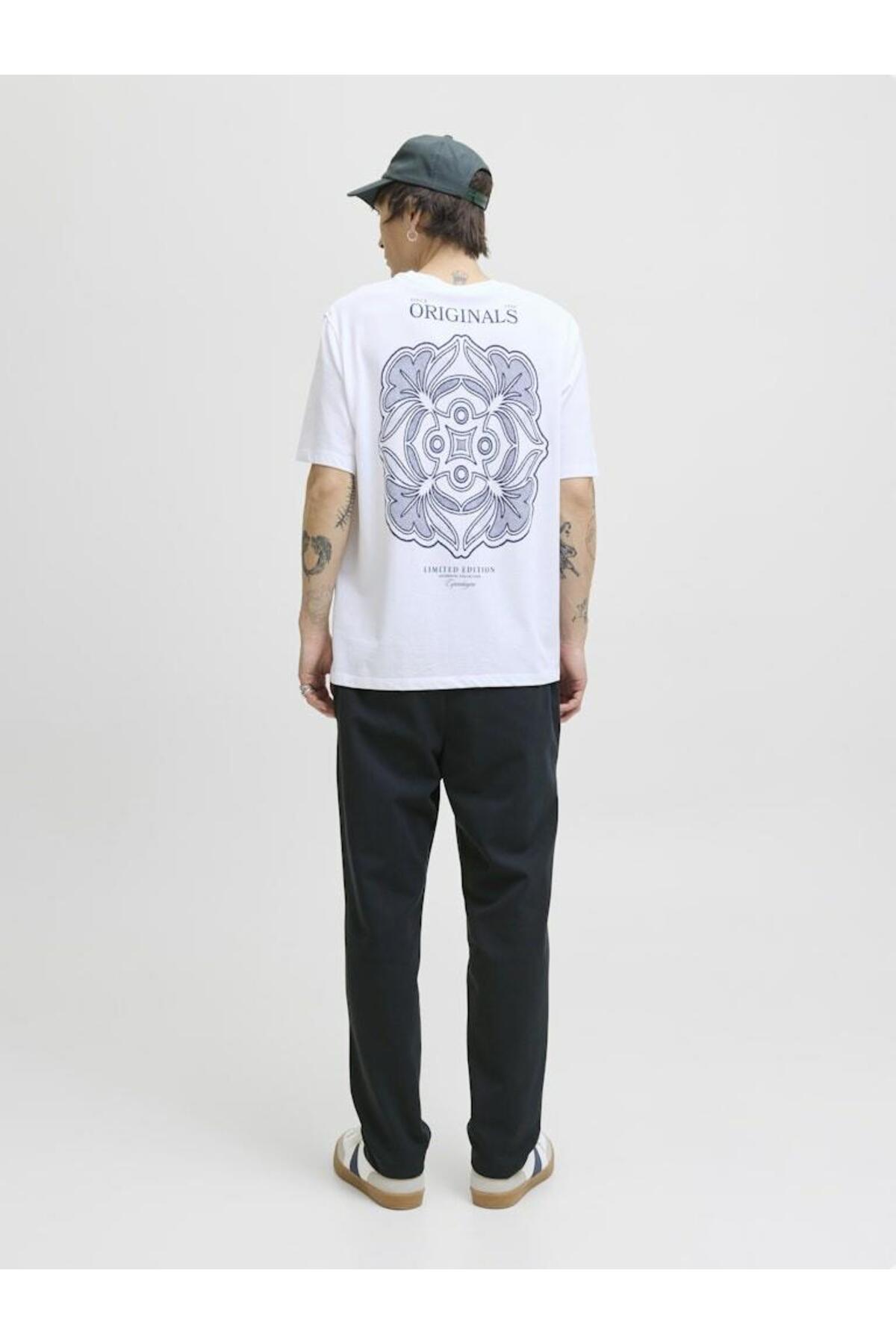 شلوار مردانه راسته فاق نرمال | جک اند جونز Jack & Jones 12282533-DA - تصویر 8