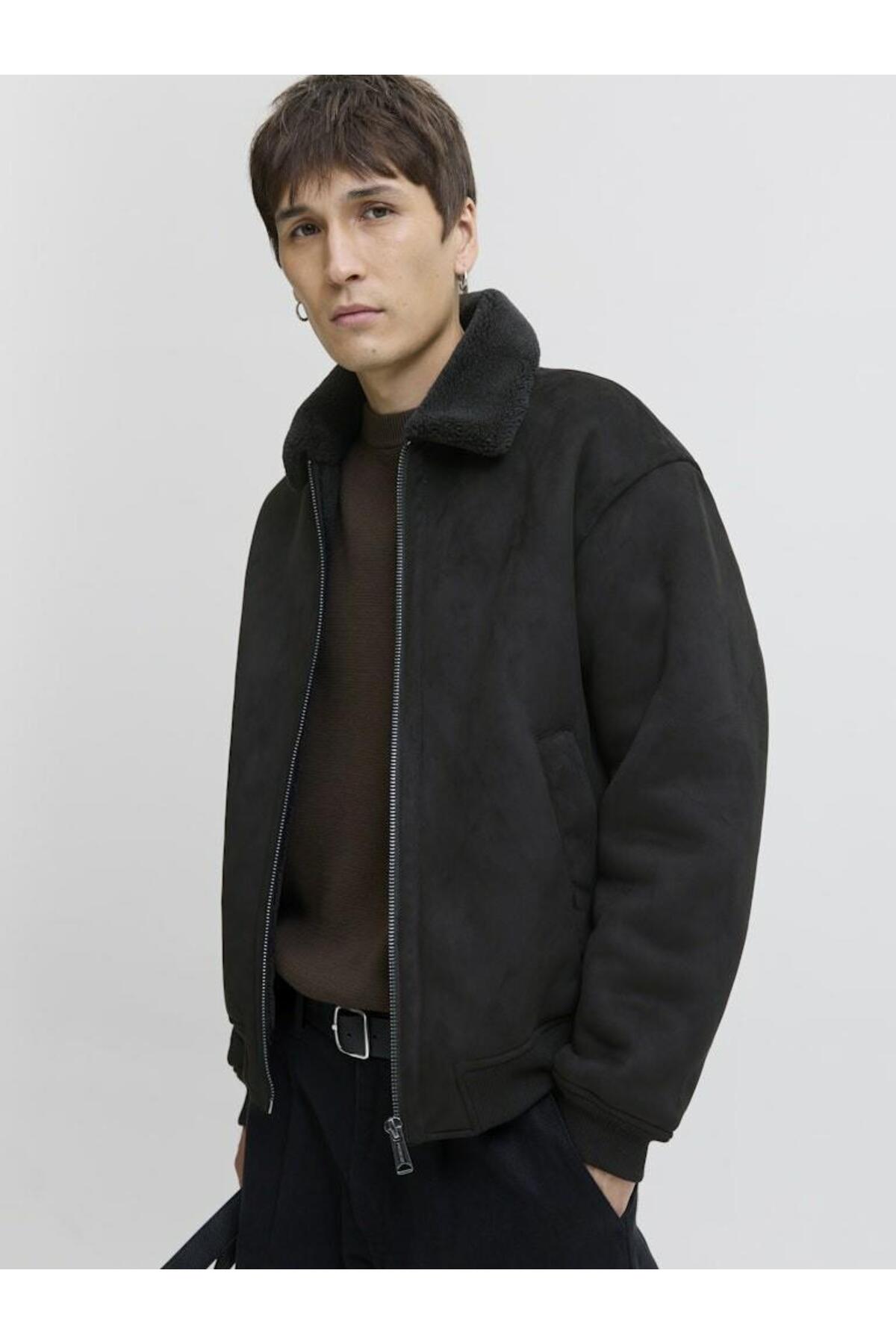 کت مردانه راسته آستین بلند | جک اند جونز Jack & Jones TYC8FDDFA38ED5E3C5C2CC600 - تصویر 3