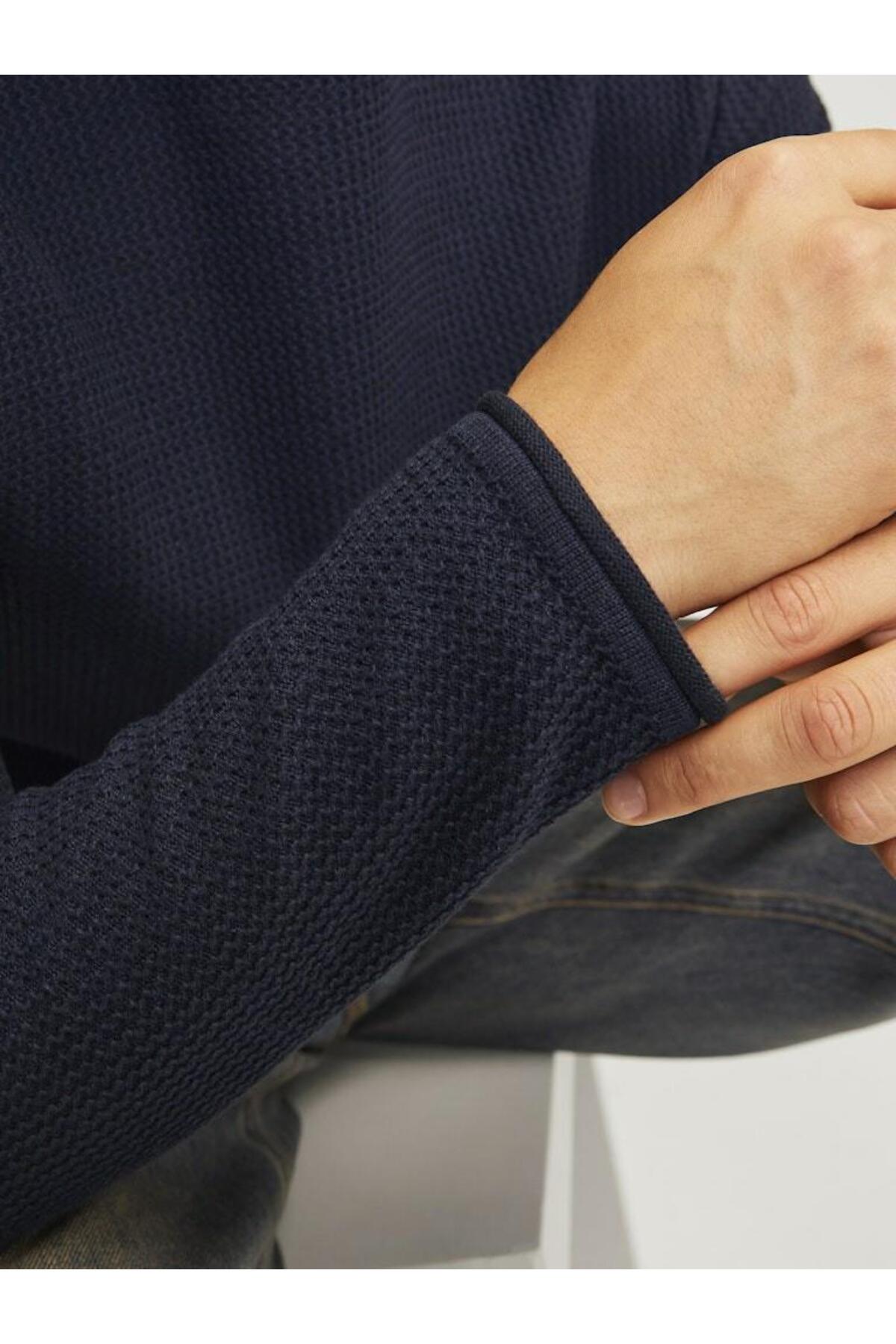 پلیور مردانه راسته آستین بلند | جک اند جونز Jack & Jones TYCDF453088AC2FF04 - تصویر 7