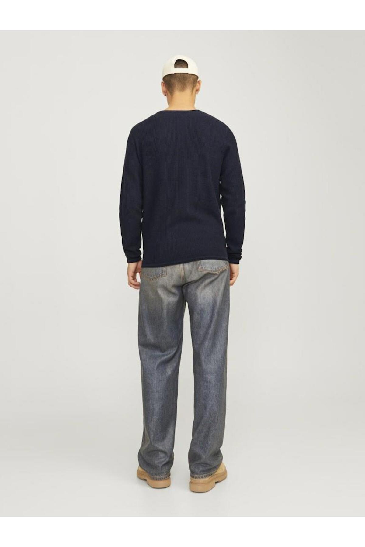 پلیور مردانه راسته آستین بلند | جک اند جونز Jack & Jones TYCDF453088AC2FF04 - تصویر 4