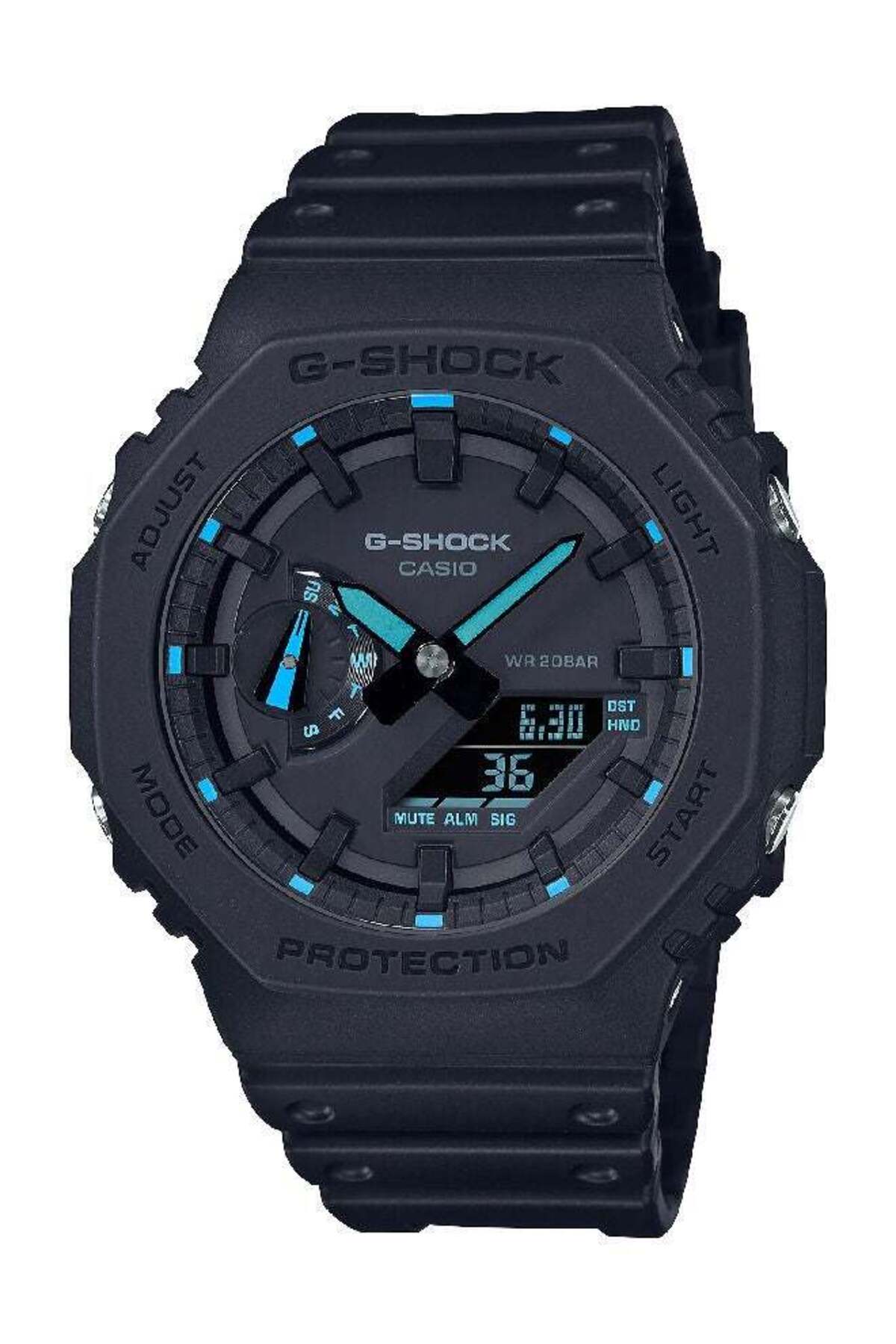 ساعت مچی مردانه آنالوگ و دیجیتال GA-2100-1A2DR