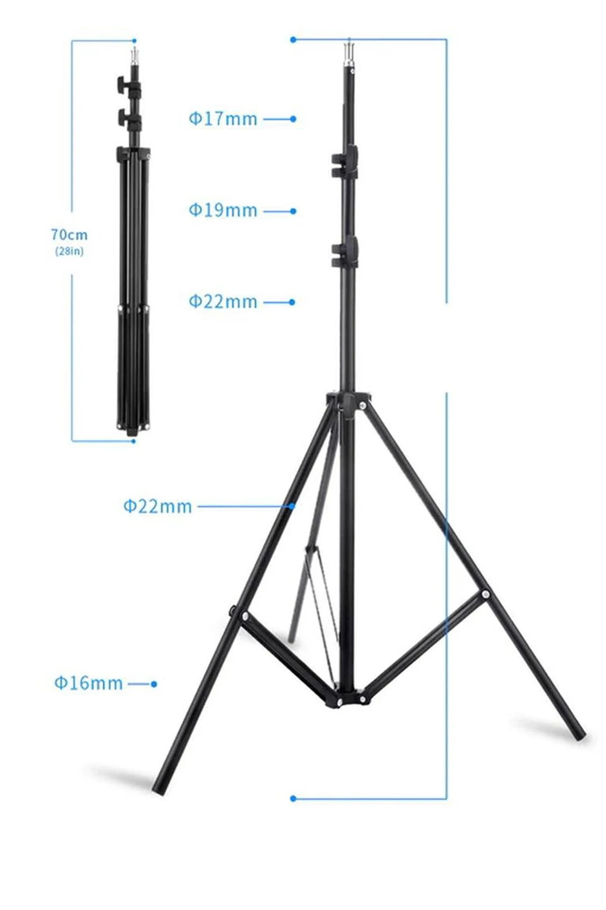 NewFace MTXDPN 2.1 Tripod Stand Led (211456) Işık İçin