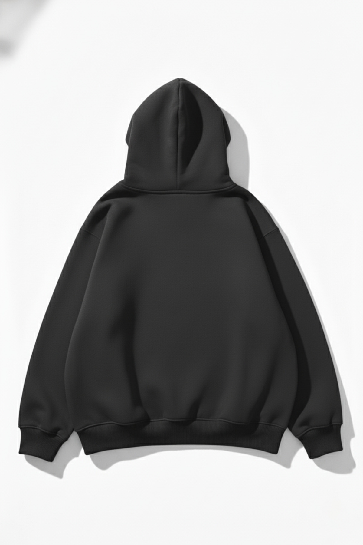 uyguntarz Unisex Yumuşak Dokulu 3 İplik Oversize Füme Sweatshirt görsel 2