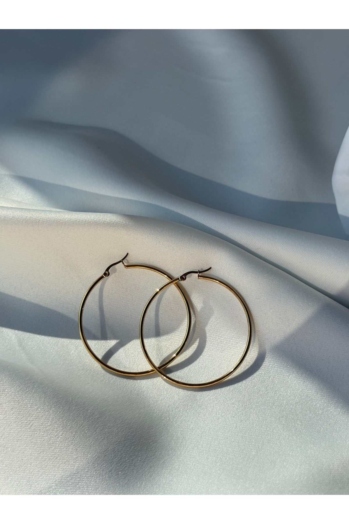 Küçük Halka Küpe — Gold 3