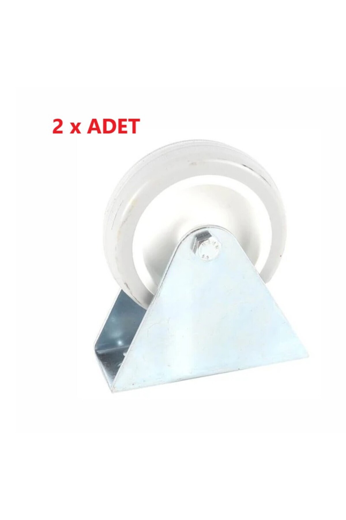 TarımGaraj Sabit Maşalı Poliamid Tablalı Tekerlek 75x25 mm-2 Adet