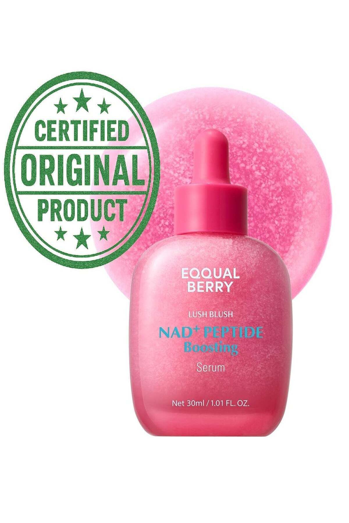 EQQUALBERRY NAD+ Peptide Boosting Smoothie Serum 30ml