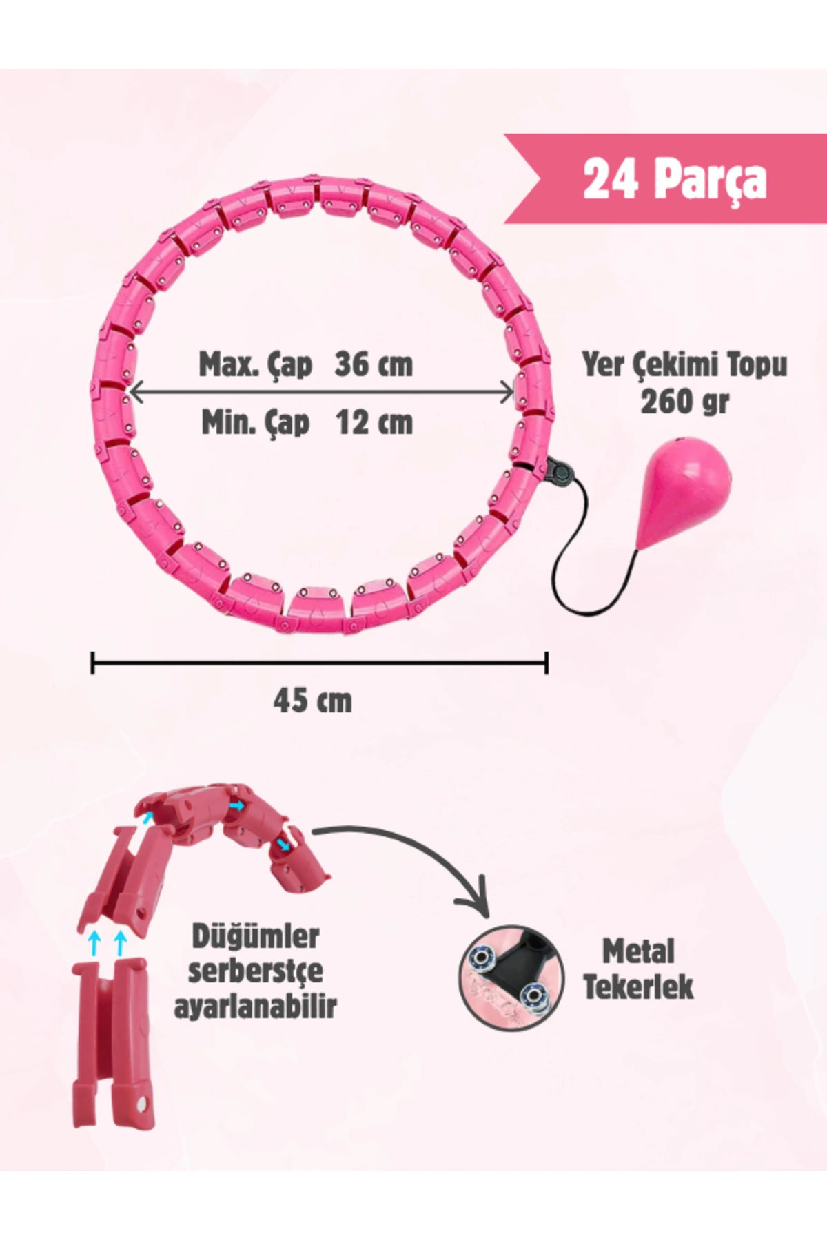 DENİSAM Egzersiz Çemberi - Egzersiz Halkası
