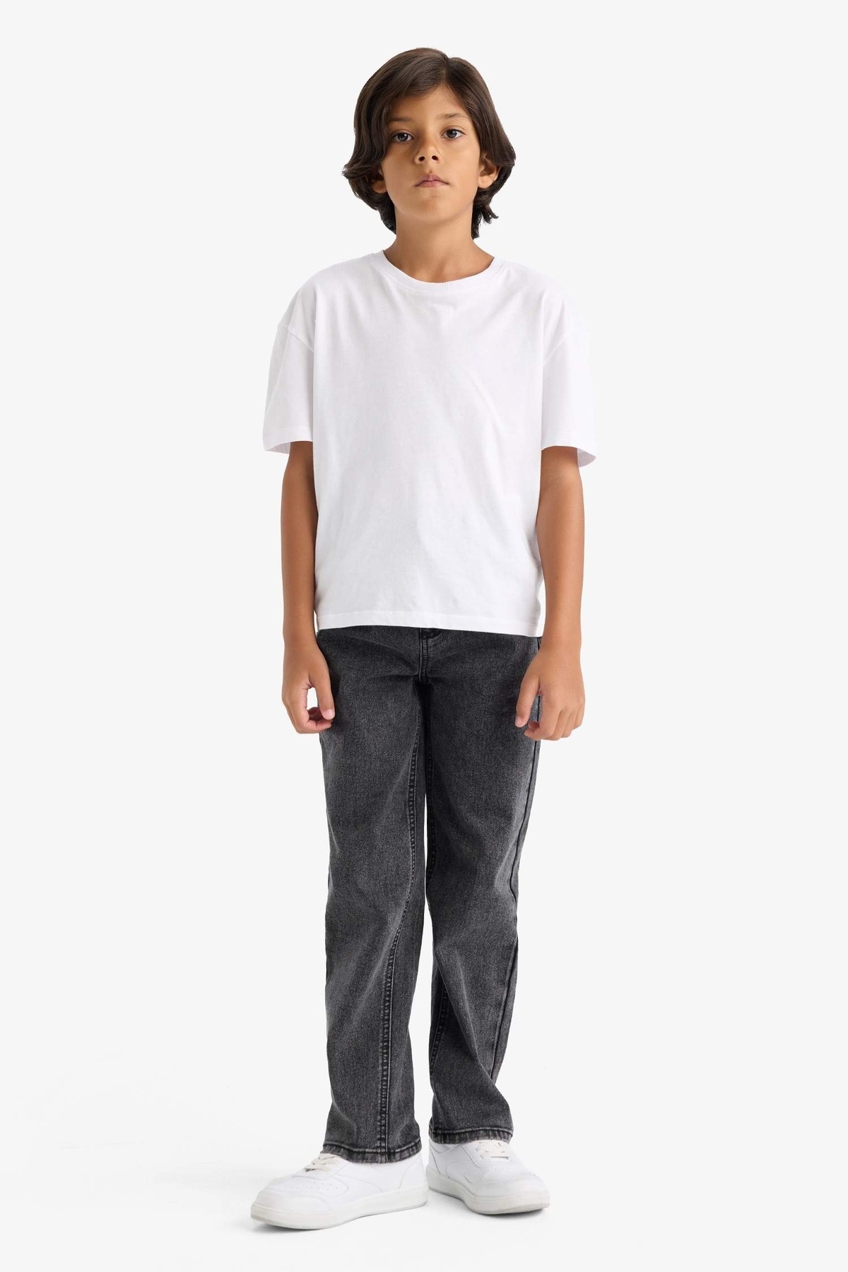 دفاکتو شلوار جین پسرانه F0454A8/NM36 ANTHRA