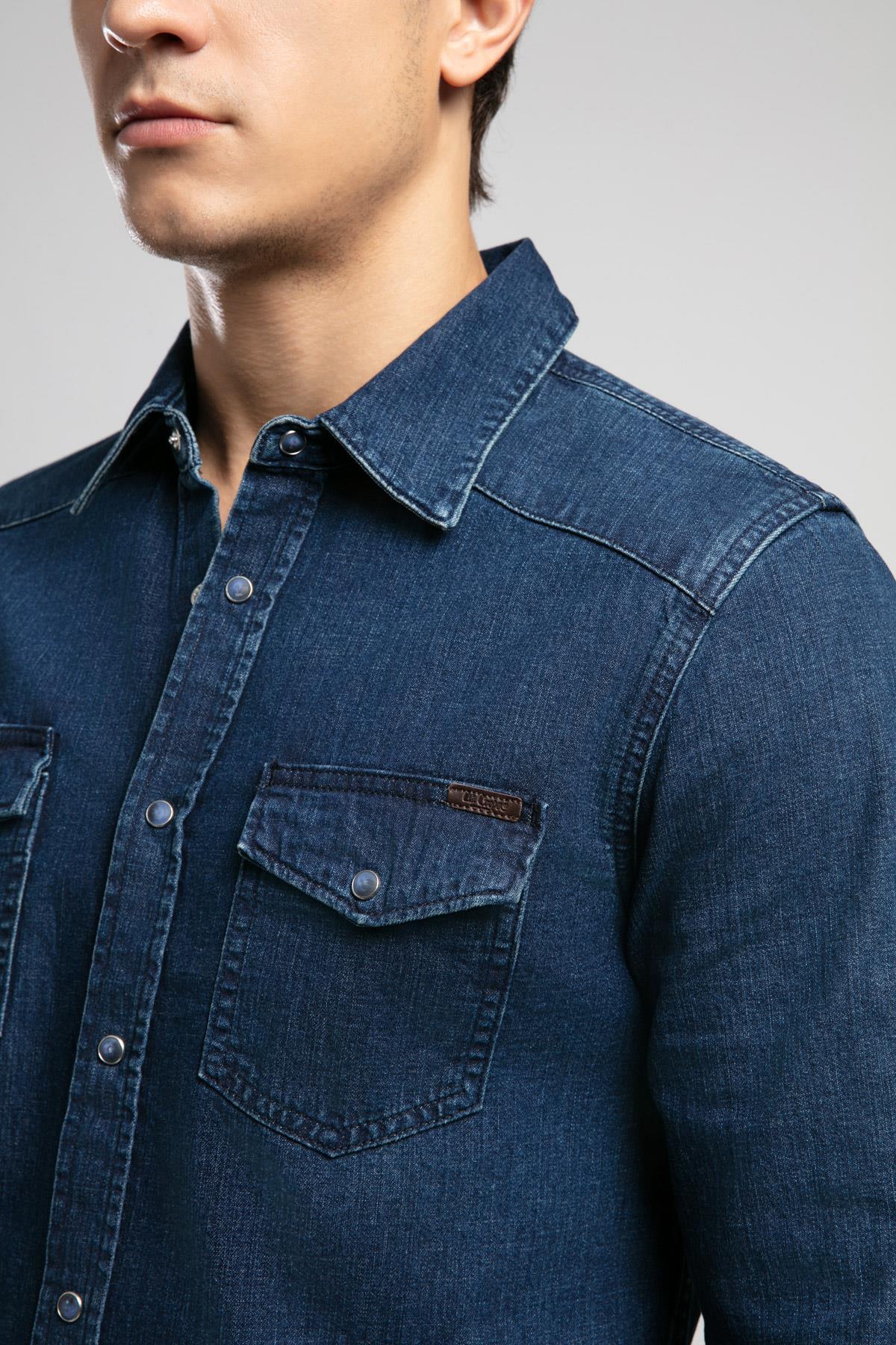 پیراهن مردانه راسته آستین بلند | لی کوپر Lee Cooper 261 LCM 141003 - تصویر 2