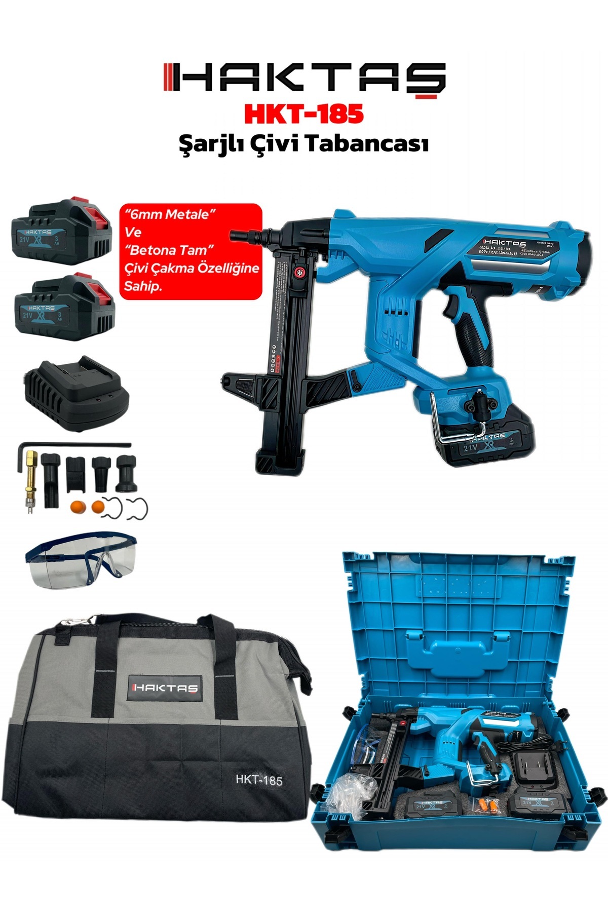 haktaş Şarjlı çivi tabancası