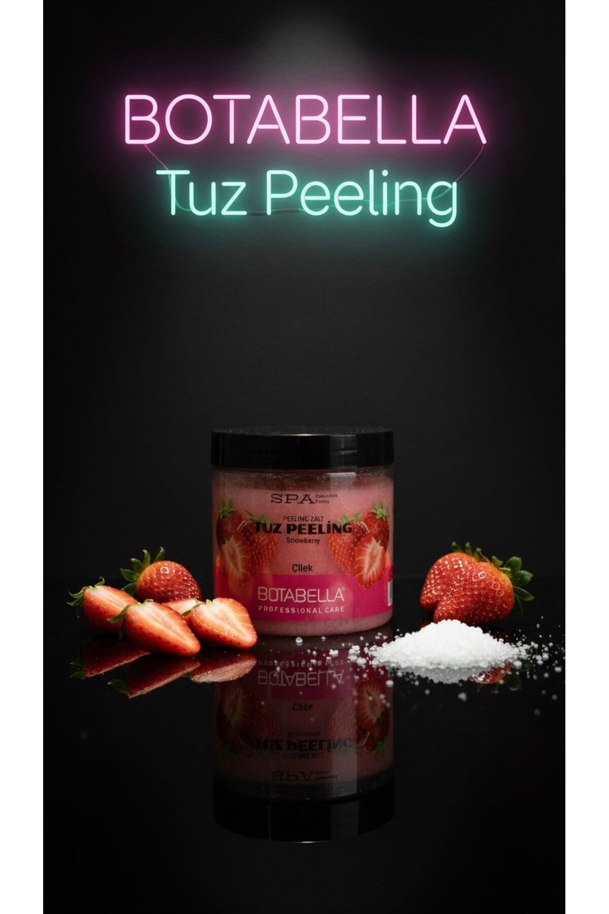 TUZ PEELİNG ÇİLEK AROMALI - 700GR — تصویر 2 از 3
