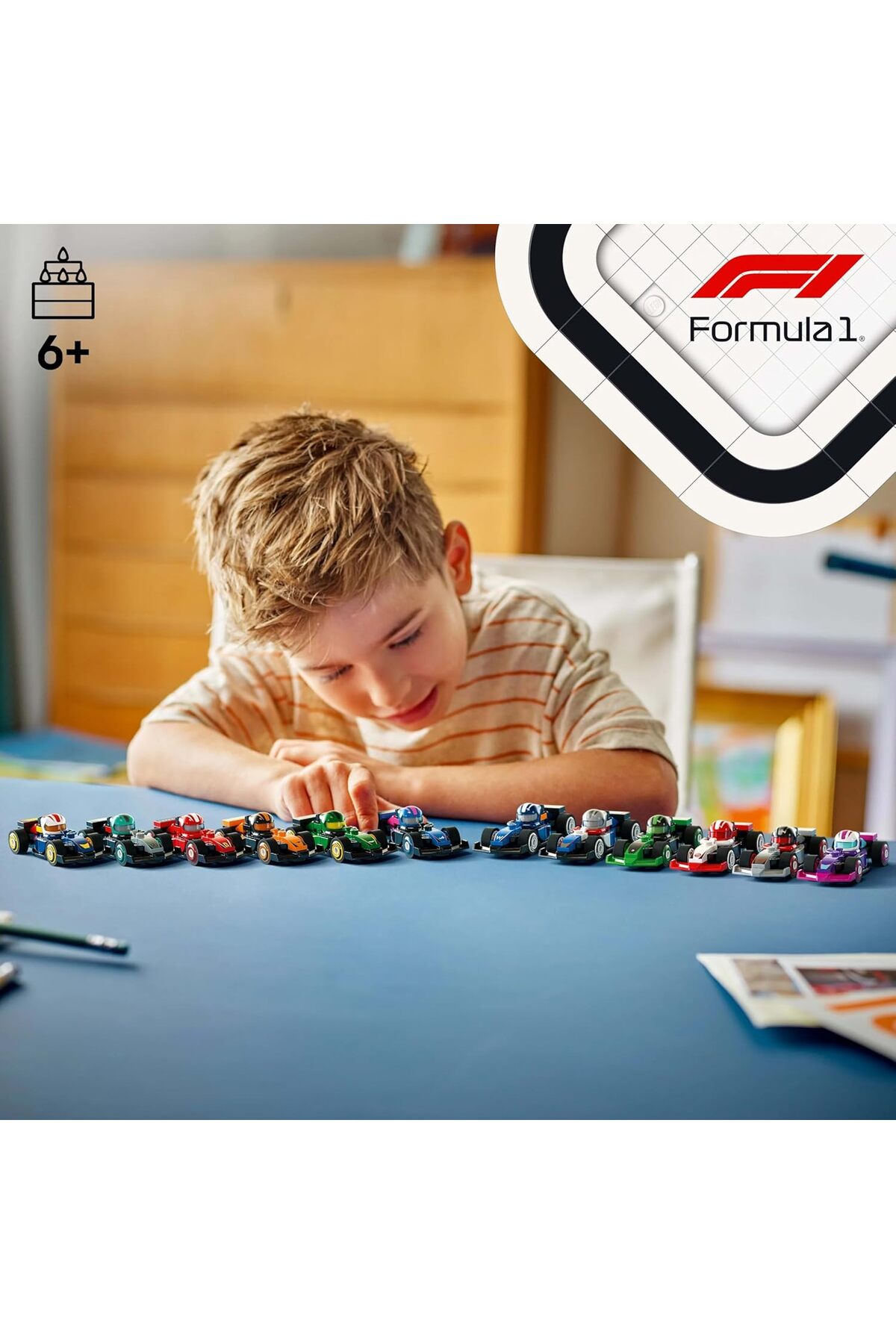 مینی‌فیگورهای F1: جعبه معمای ماشین‌های مسابقه‌ای کلکسیونی – 71049