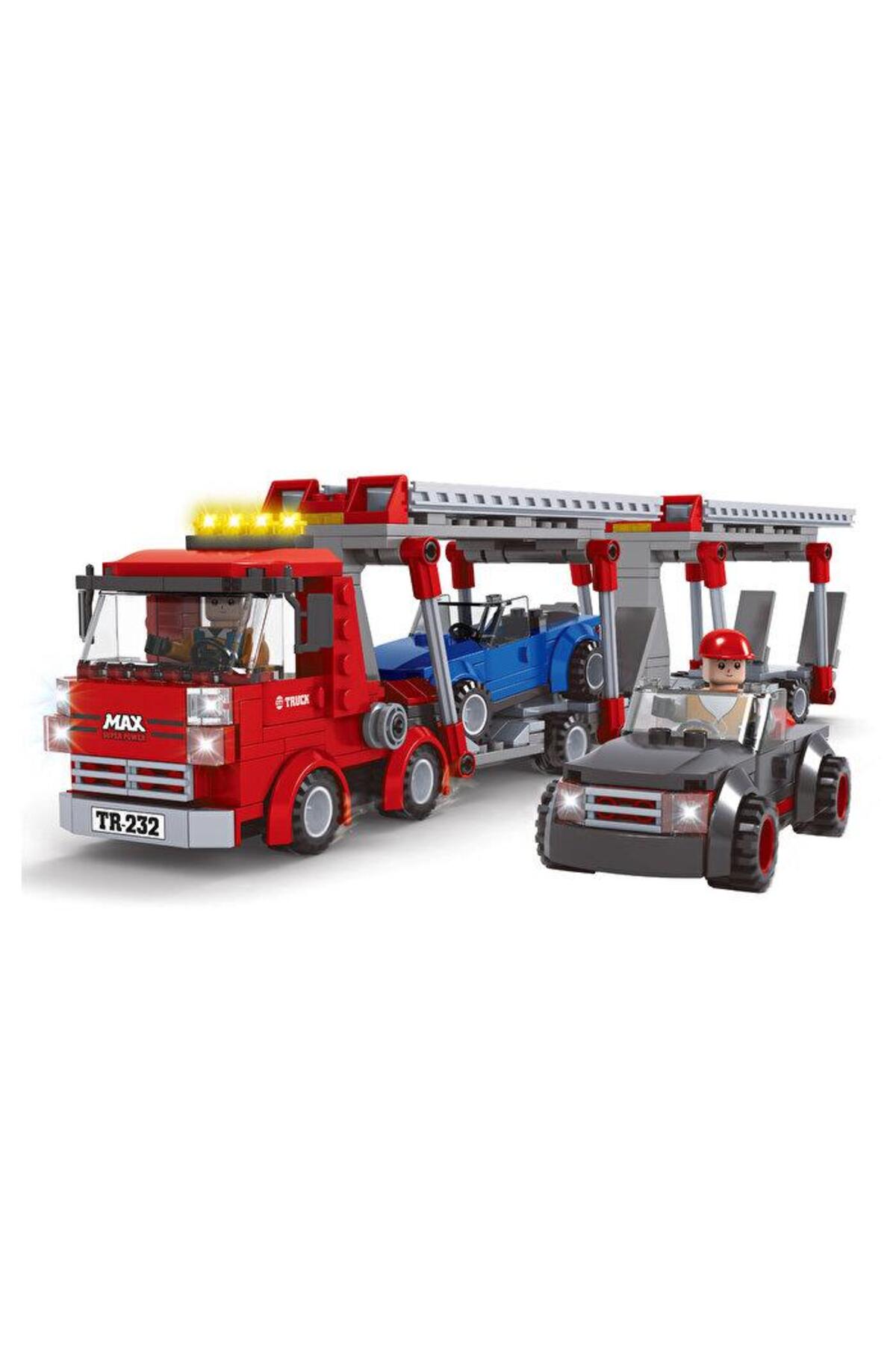 مجموعه بلوک کامیون و تریلر ۴۴۹ تکه