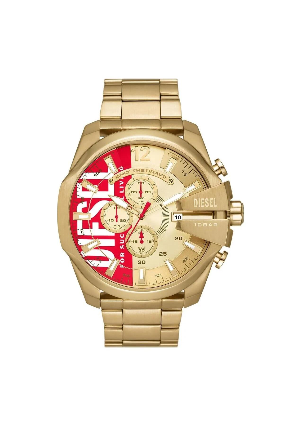 Diesel Mega Chief Chronograaf Heren Horloge DZ4642 - Fiyatı, Yorumları