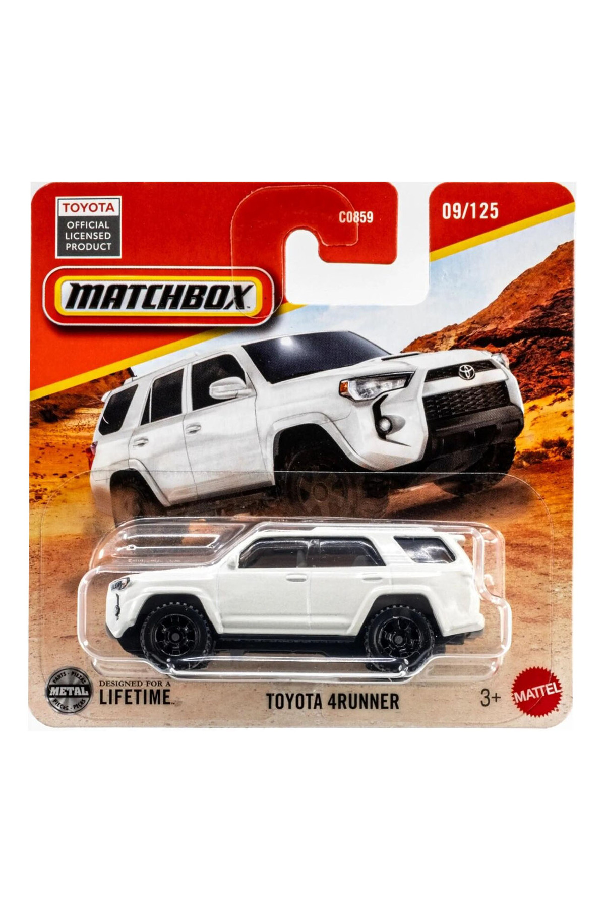 HOT WHEELS Matchbox - Toyota 4Runner - Beyaz (1/64) 2025 Case