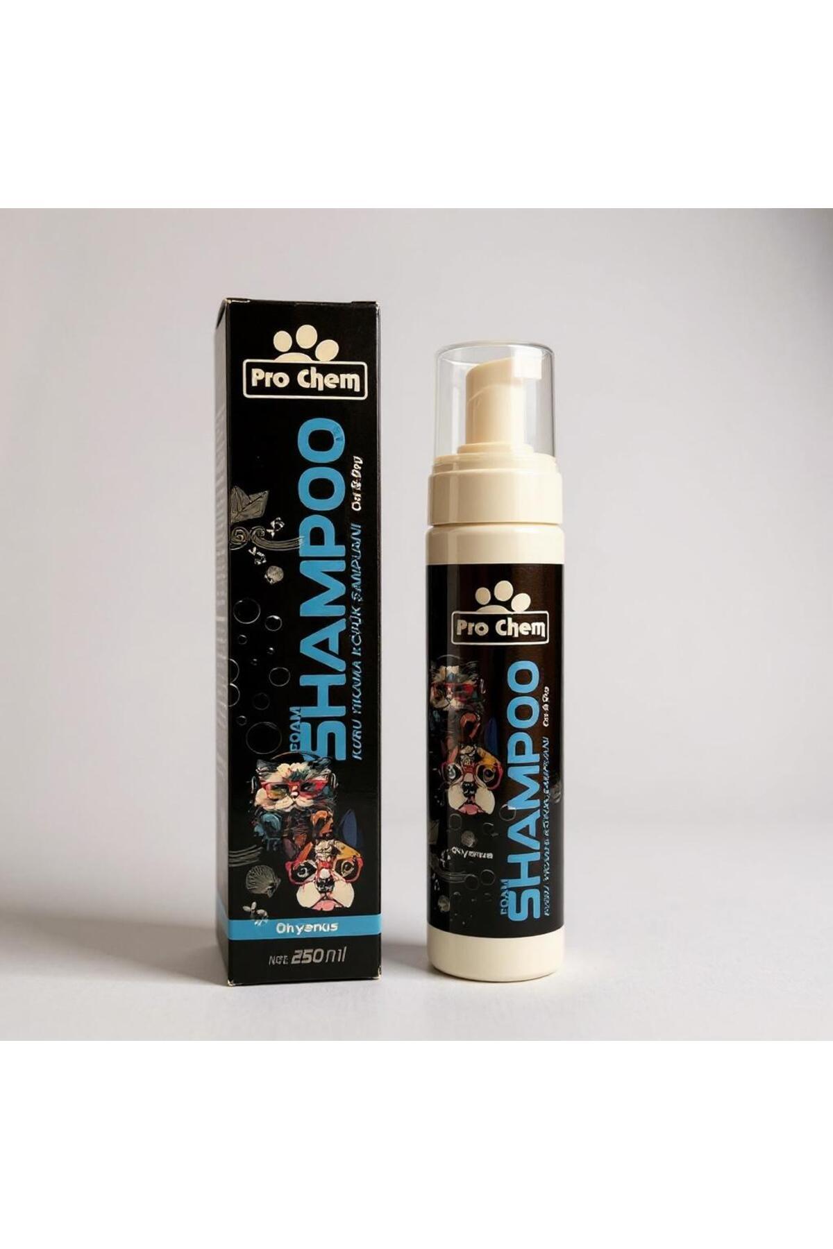 PRO Chem Kuru Yıkama Köpük Şampuanı Okyanus 250 ml -Kedi & Köpek