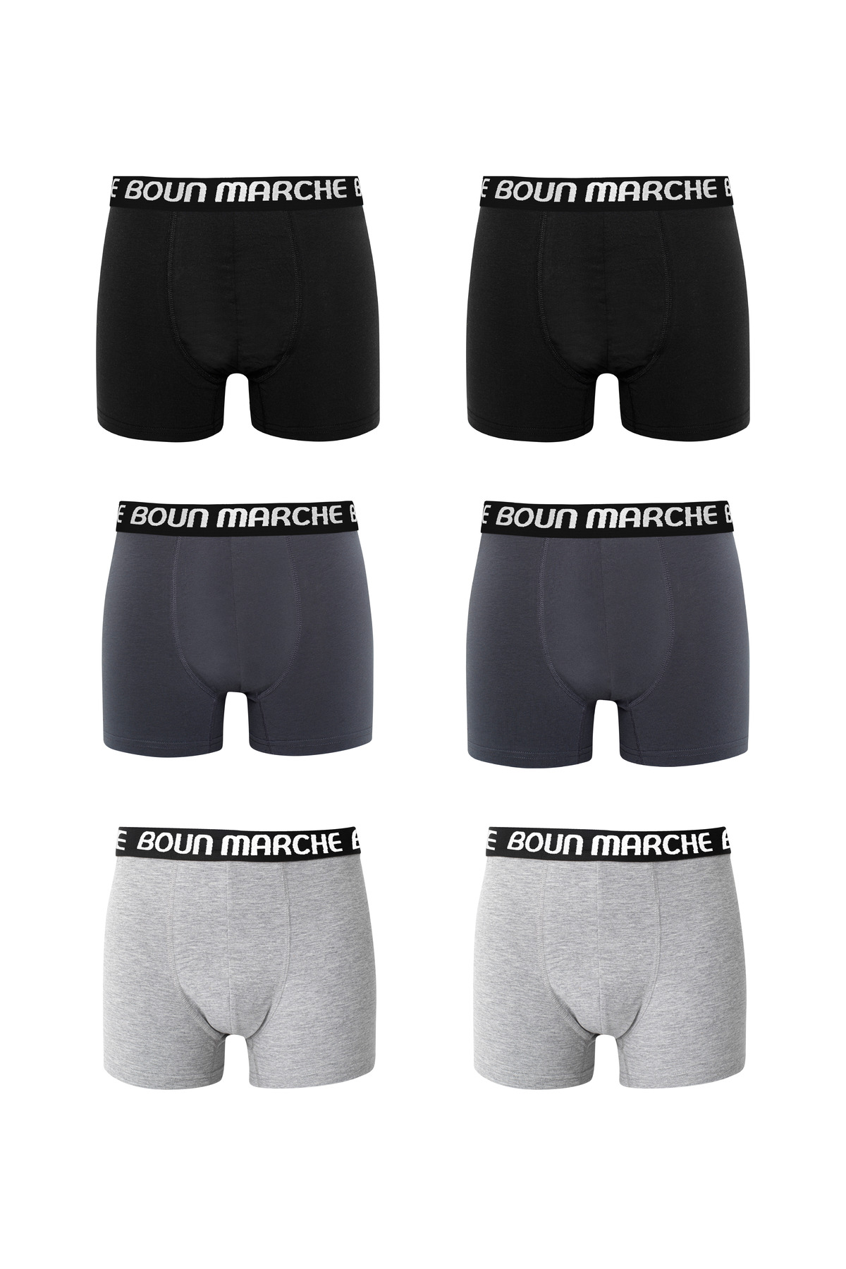 Men's Boxer Lycra Premium 6-Pack HAROLD