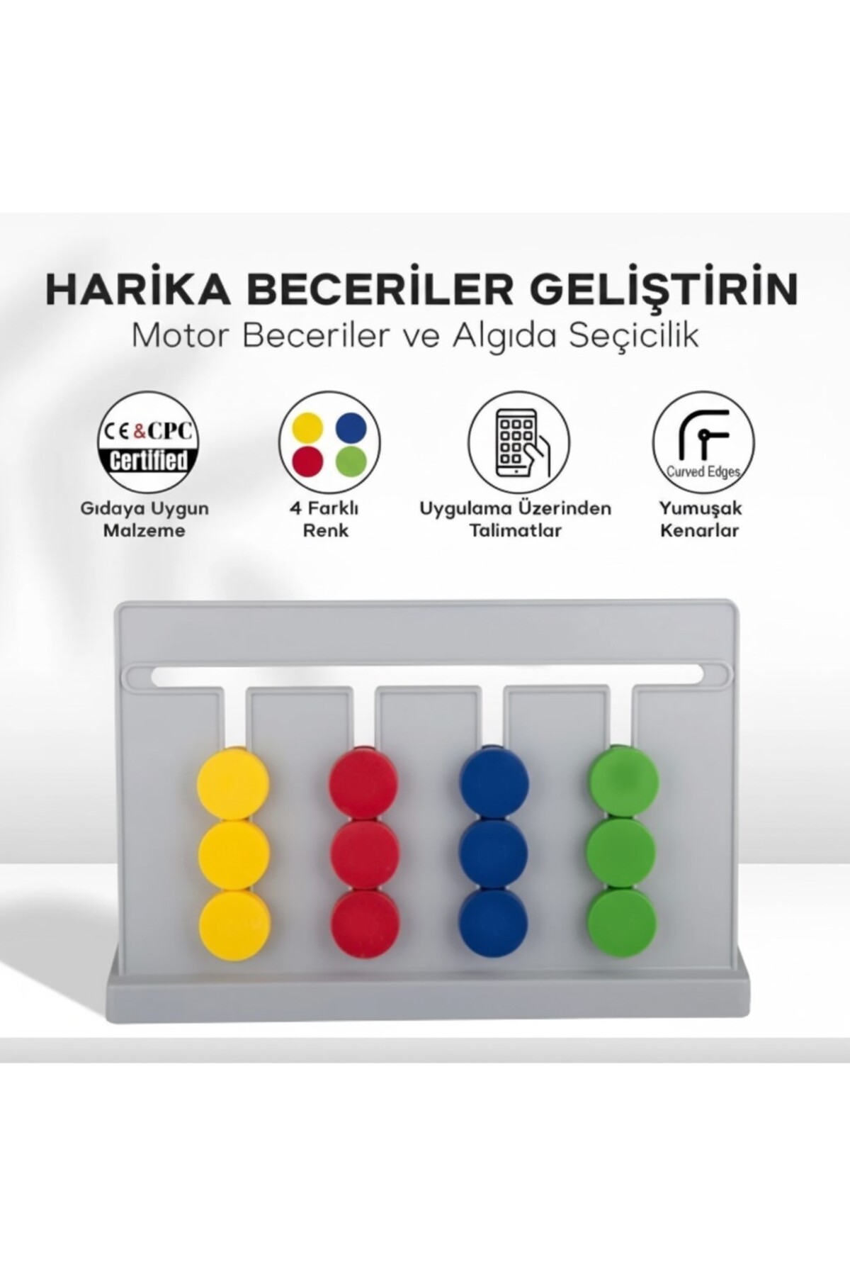 PlayZen Master Abacus Rubik Abaküs Montessori Zeka Oyunu Dijital Oyun Kartları Ile Destekli fotoğrafı 6 (önizleme)