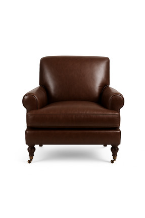 THE IVY CONCEPT STORE REGAL HIDE Acı kahve Deri Tekli Berjer