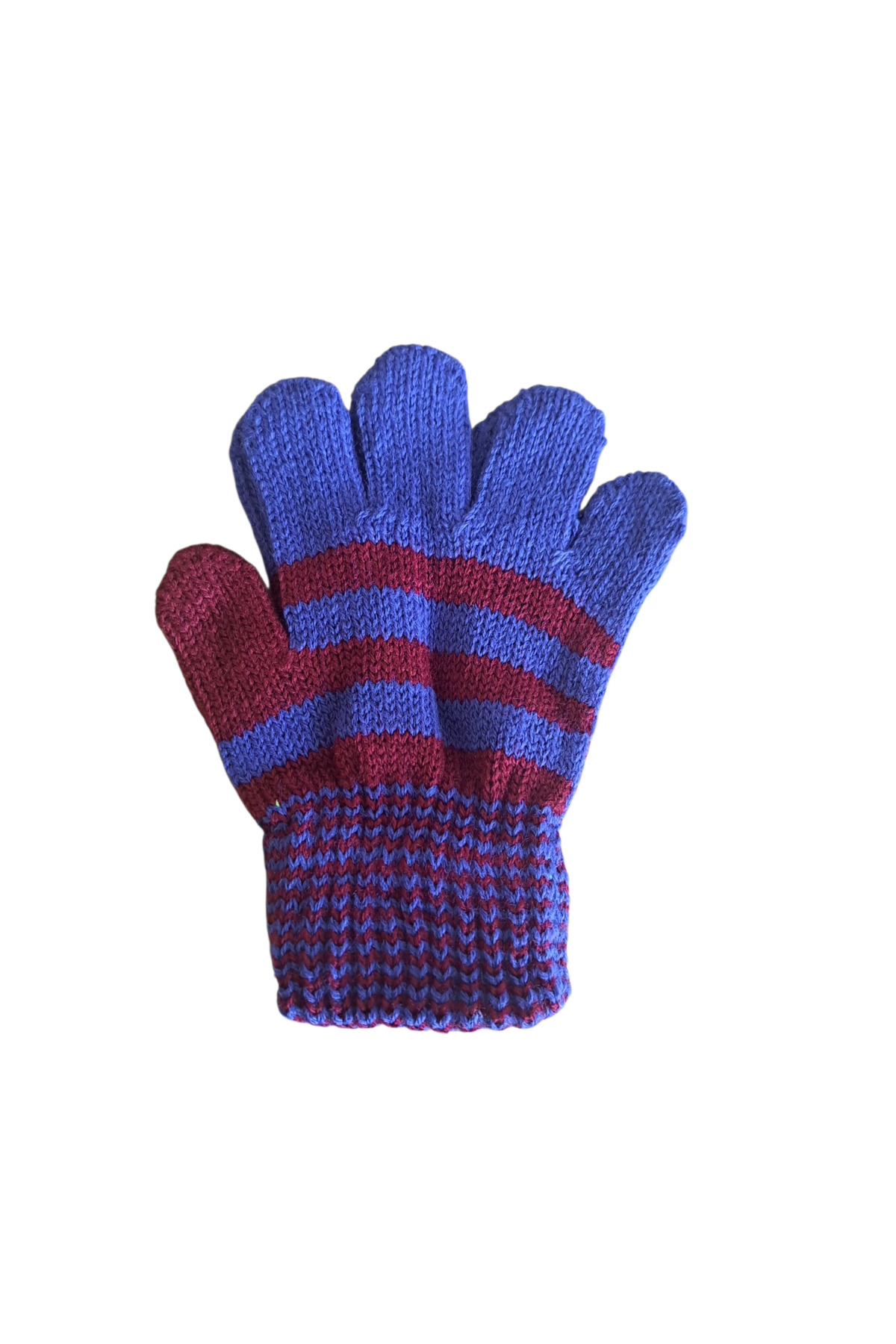 eleven market Çocuk Eldiveni Bordo Mavi Bebe Eldiven 1-4 Yaş fotoğrafı 4 (önizleme)