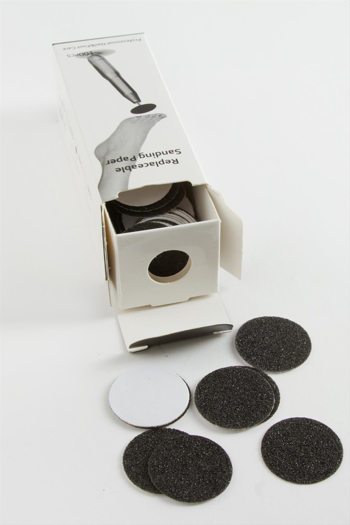 ZERO LAND NRZSNT Podo Disk Törpüsü (230636) 100 Adet-Siyah