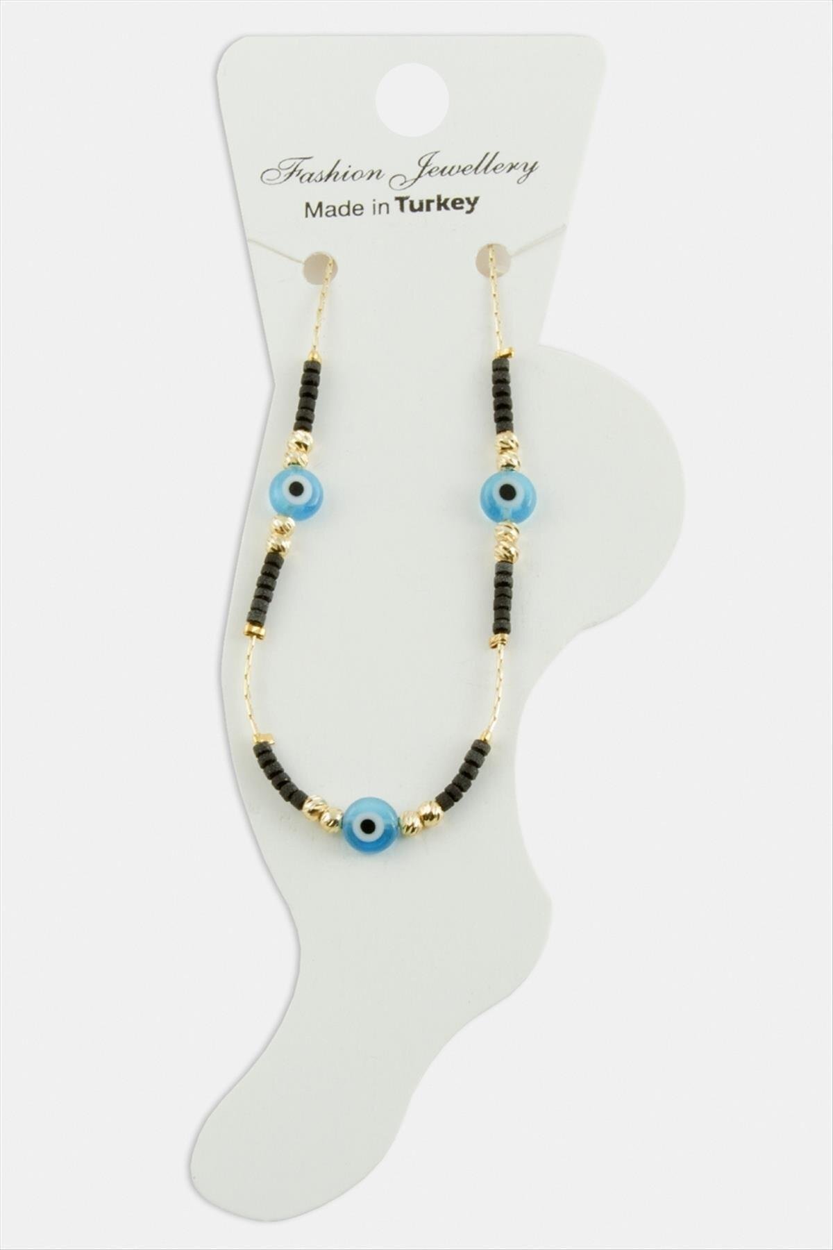 ZERO LAND NRZSNT Nazar Miyoki (04513) Boncuk Halhal-Siyah