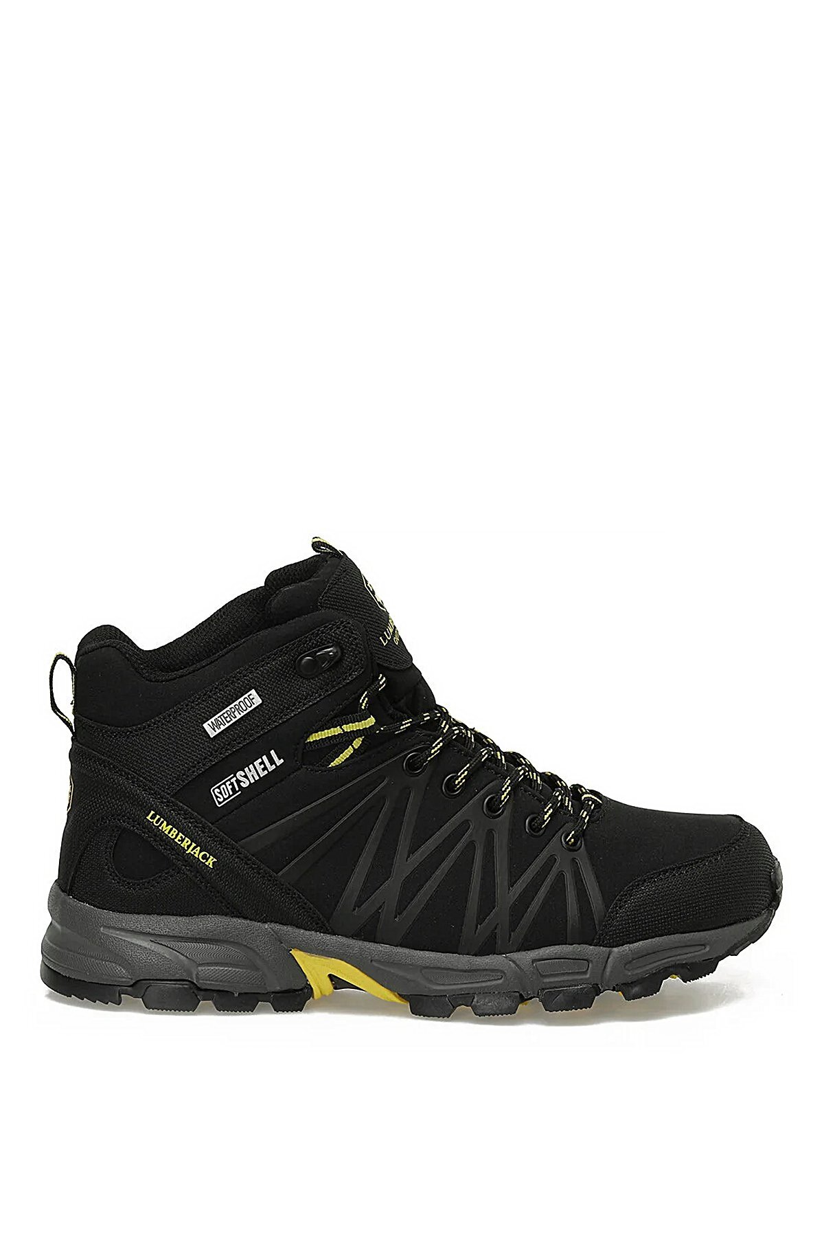 lumberjack A102031773 5W Shell Hi G 5PR Garson Erkek Outdoor Bot Siyah - Sarı