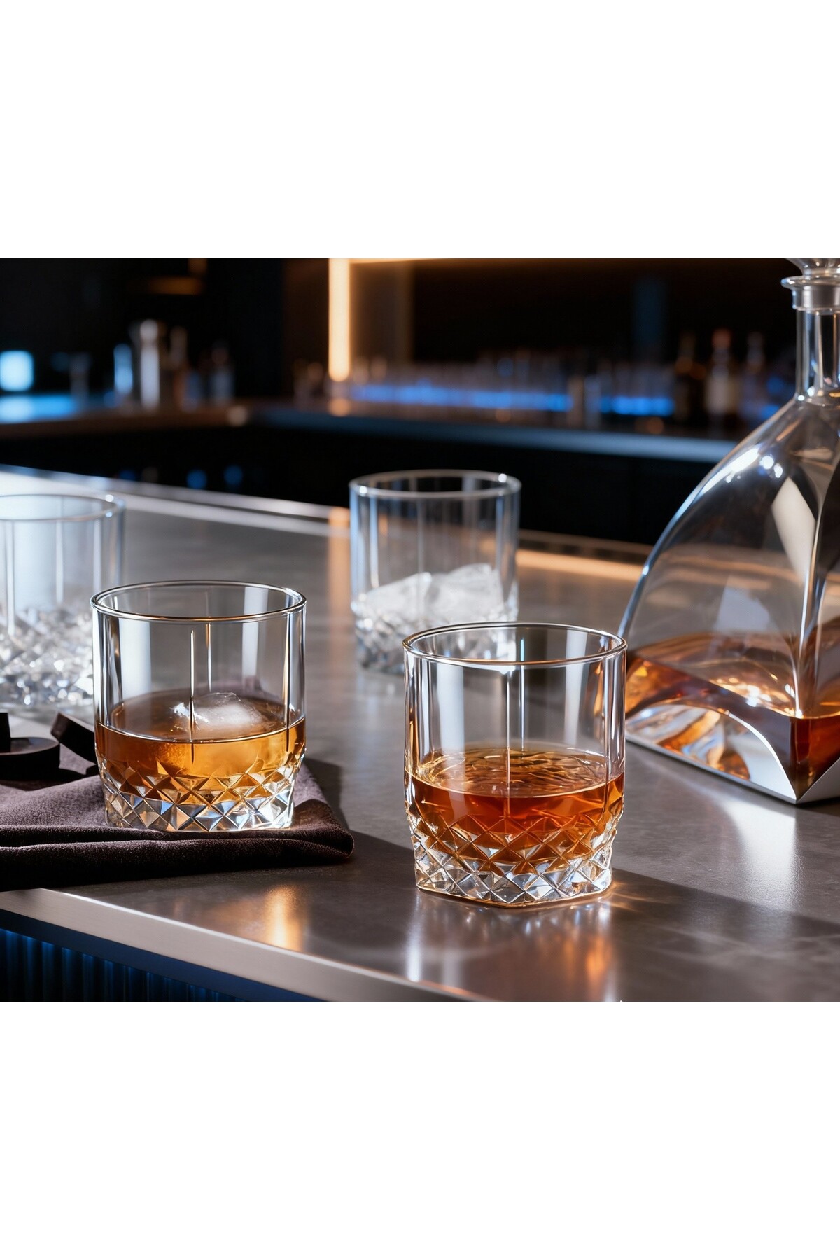Pamella 4-PieceWhiskey Glass Set