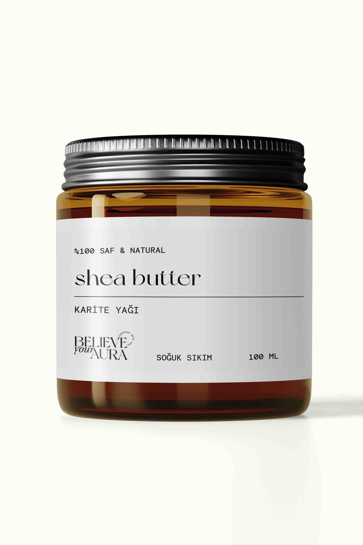 Shea Yağı - %100 Saf ve Doğal Soğuk Sıkım Vegan Shea Yağı (Karite Yağı) - Shea Butter - 100 ml — ATYSHE — تصویر 6 از 6