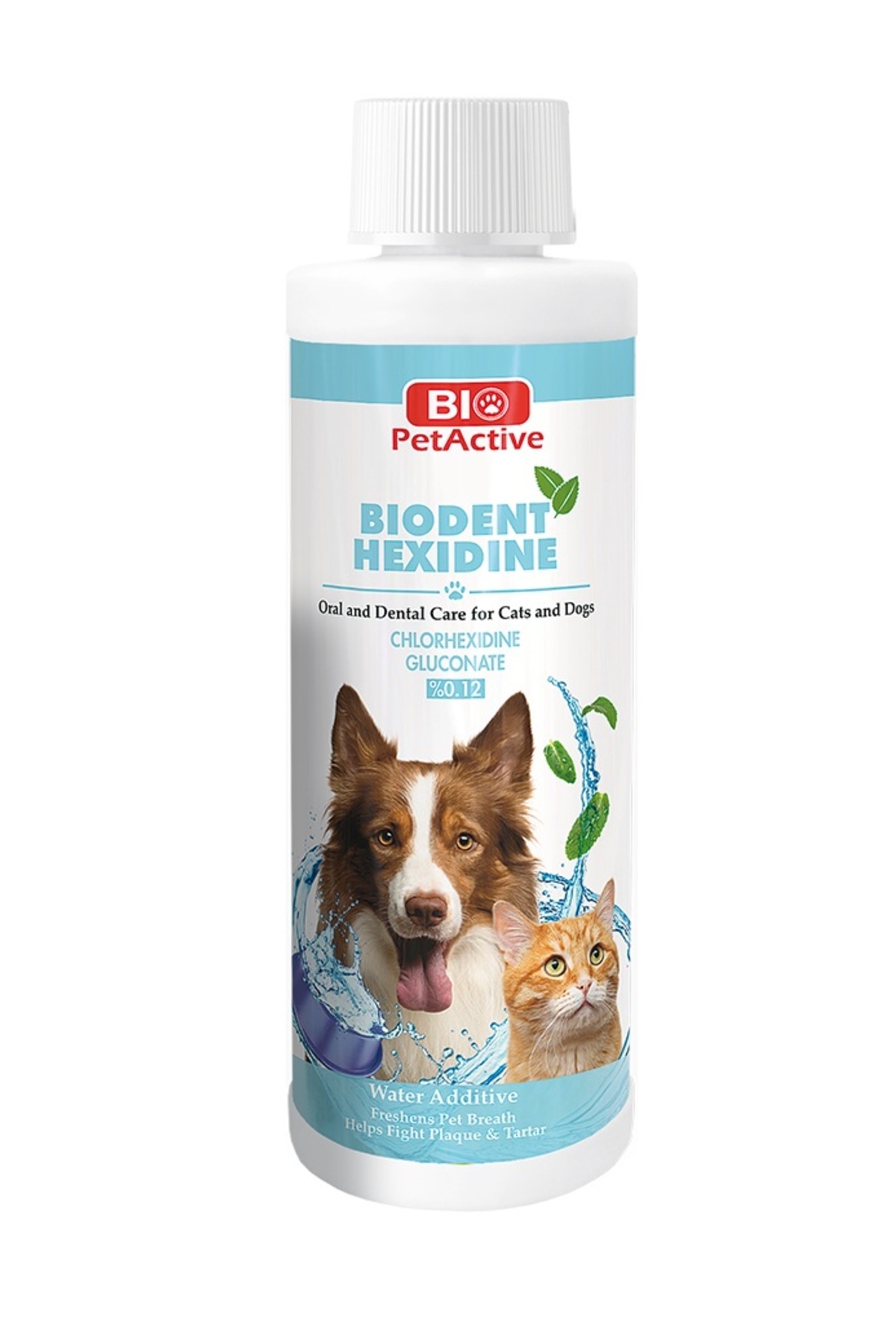 Bio PetActive Biodent Hexidine Kedi ve Köpekler İçin Ağız Bakım Ürünü 250 ML