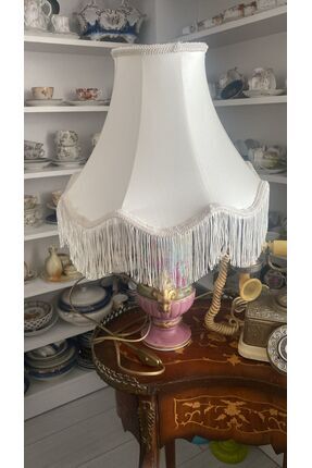 Fransız Limoges ANTİKA PORSELEN ABAJUR