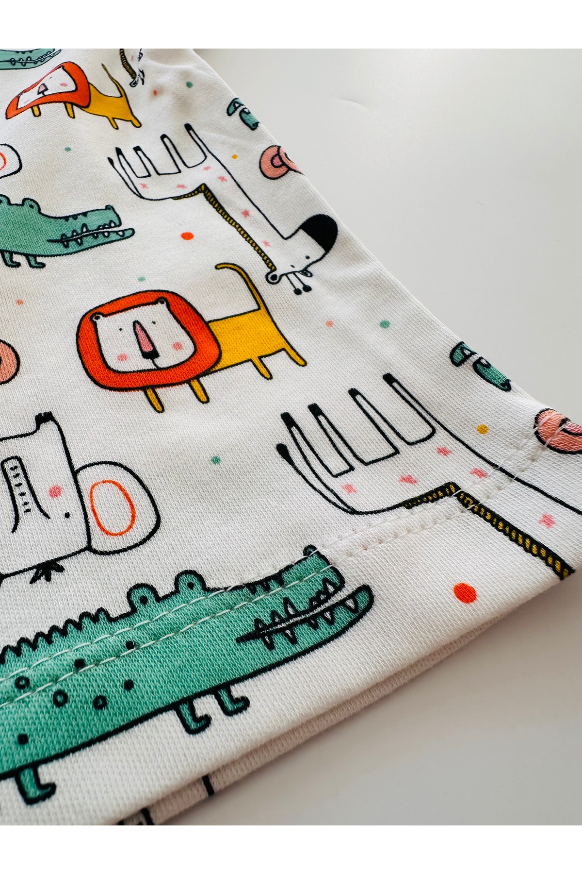 Vivolas %100 Pamuk Çocuk Unisex Desenli Pijama Takımı 1-8 Yaş (Uzun Kollu, 2’li Takım) fotoğrafı 7 (önizleme)