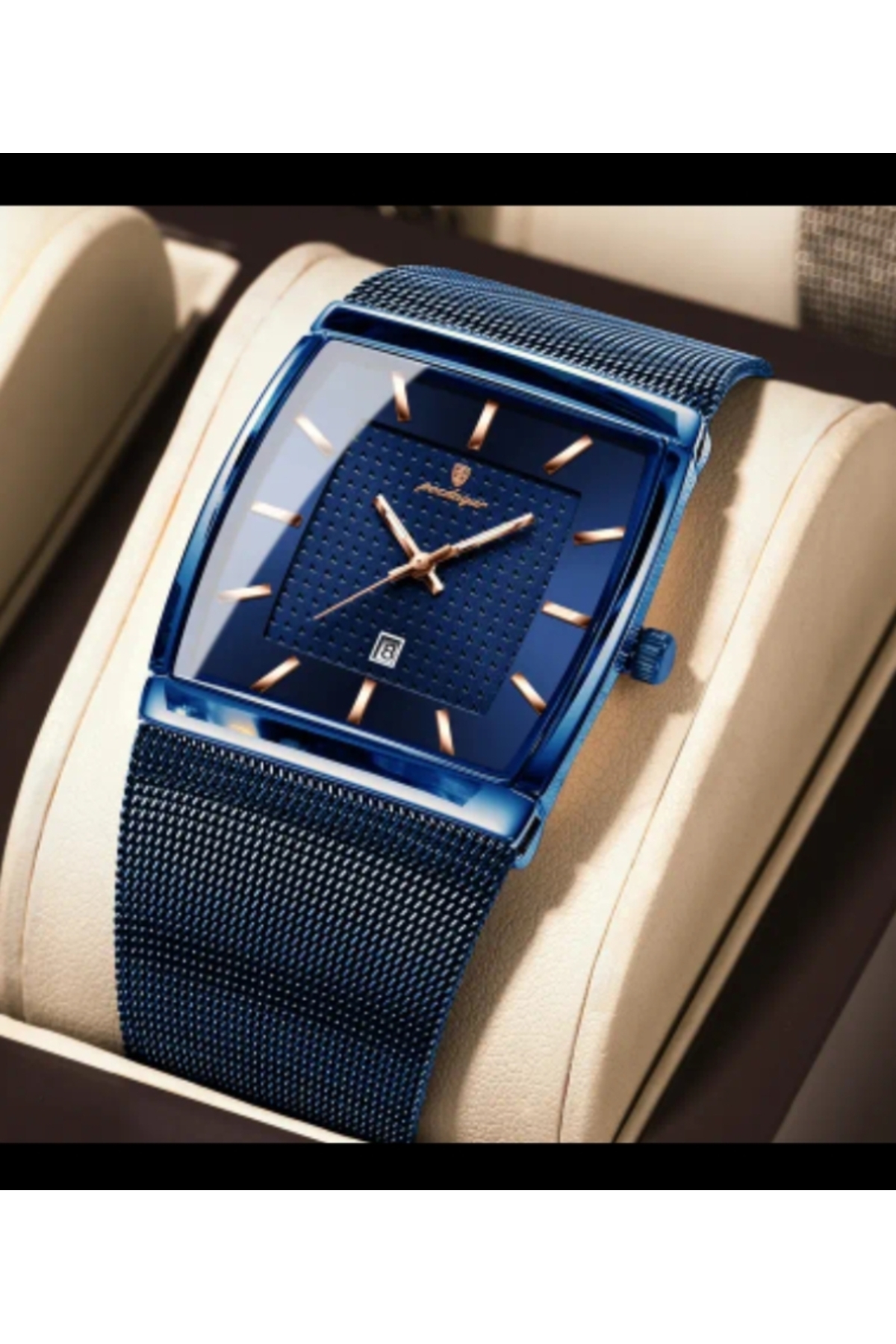 ساعت مردانه جنگجوی روحی با طراحی بازتابنده، زمان را اندازه‌گیری نمی‌کند.