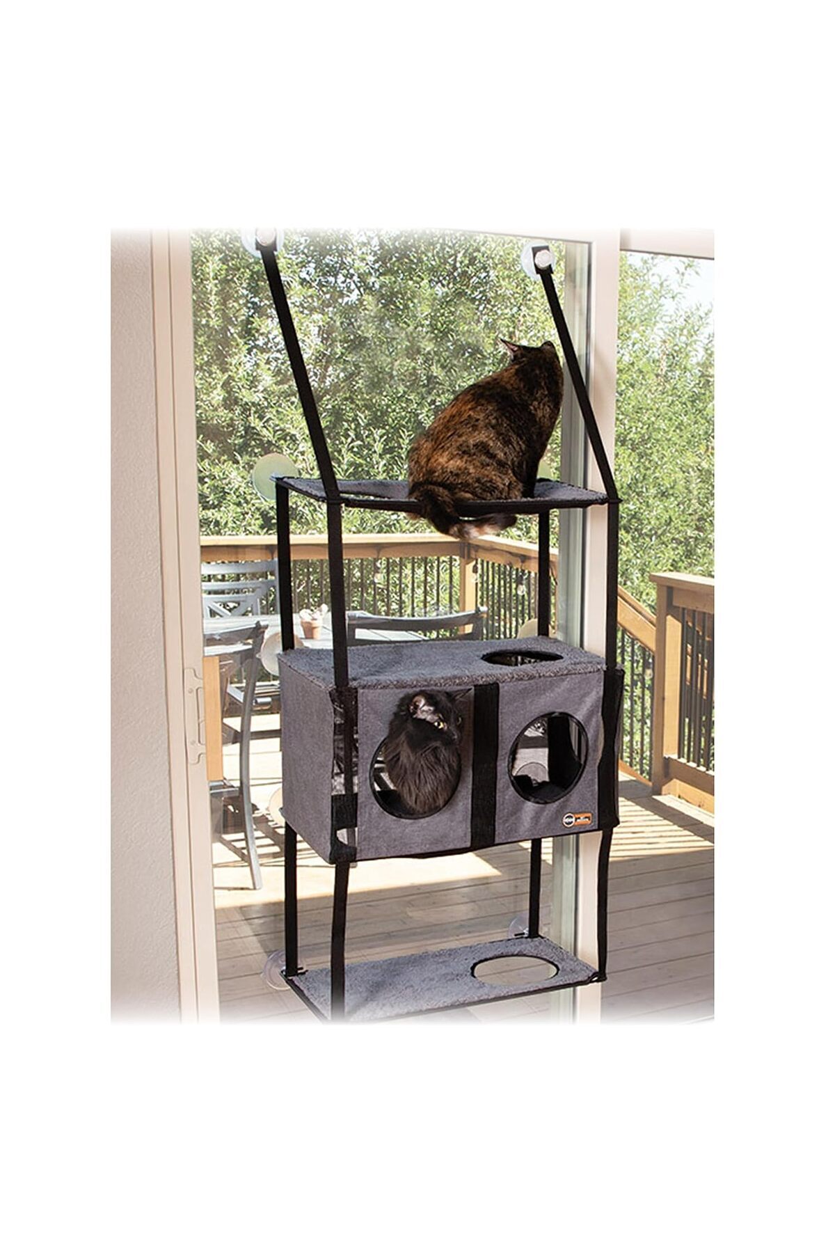 Hype Store EZ e Townhoe kedi mobilyası pencere için 4 raflı