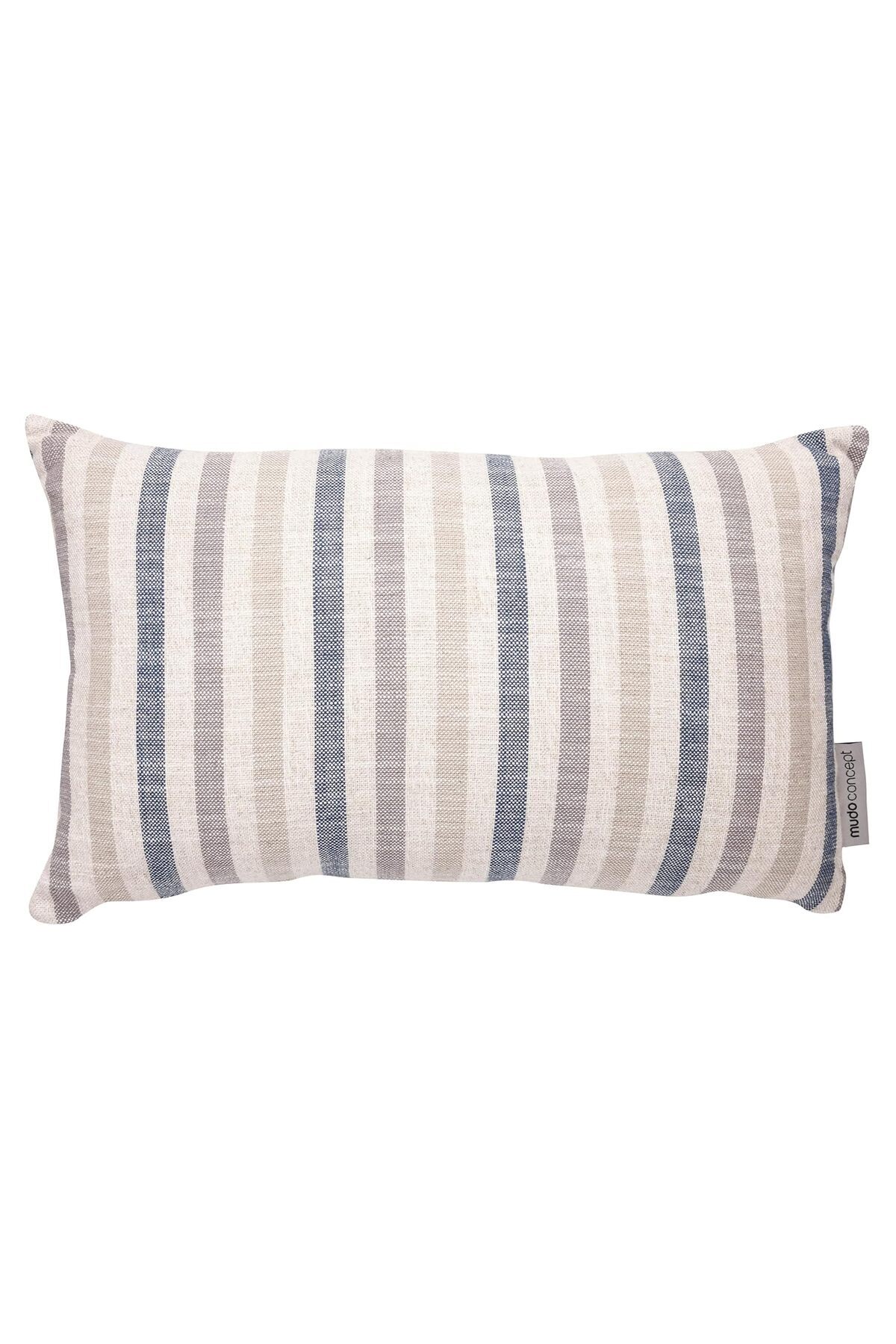 Shop a Way Concept Alba Striped Kırlent Lacivert 30x50