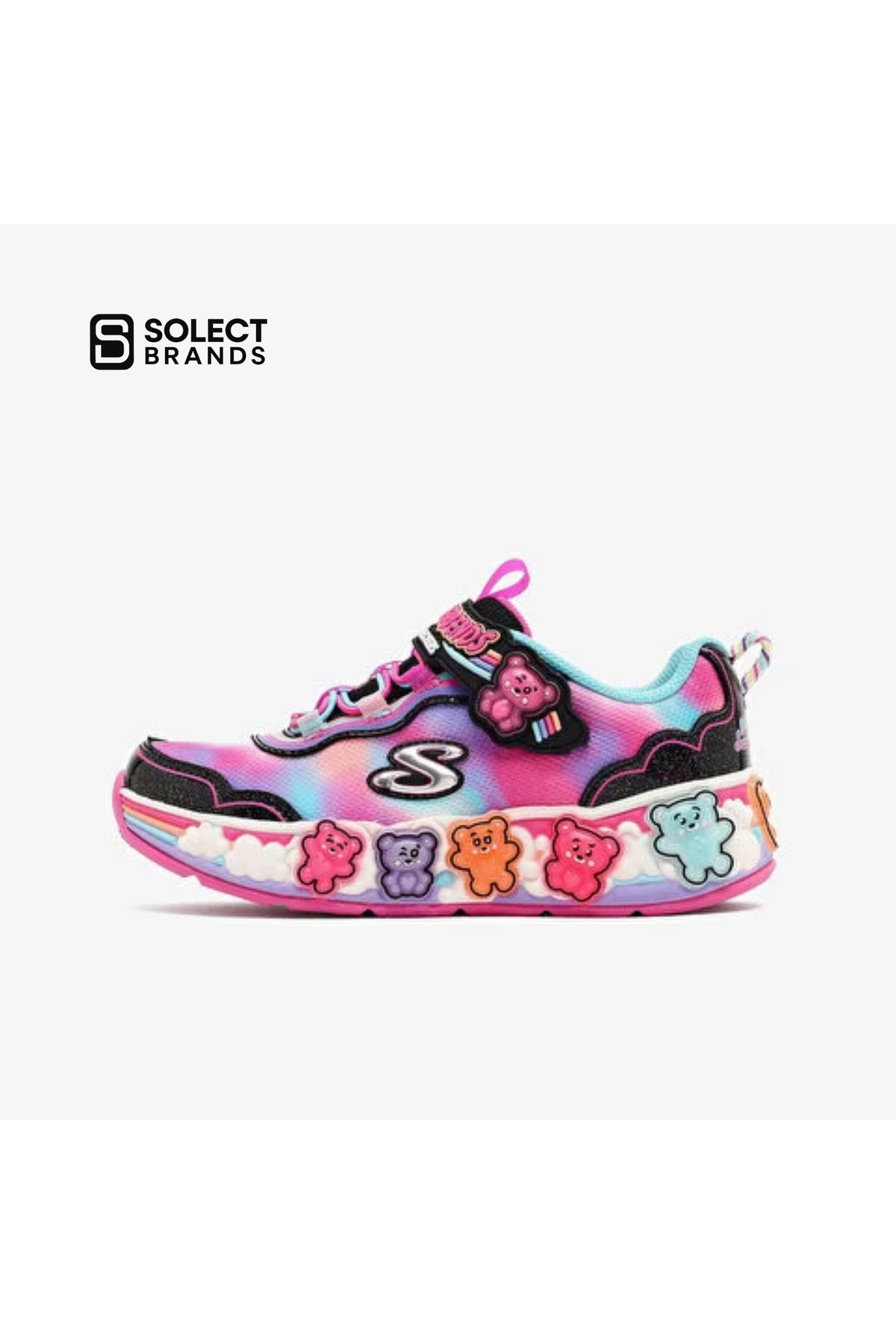 اسکچرز کفش‌های کتانی دخترانه Gummy Friends
