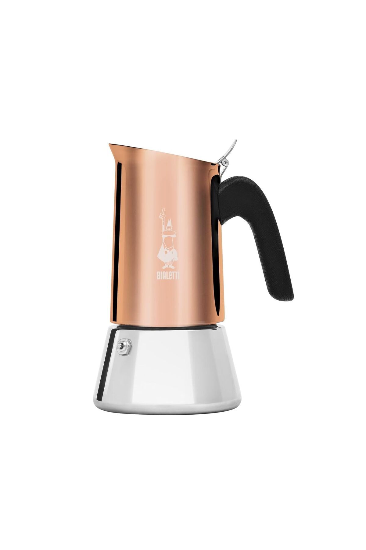 Delixa Bialetti - Venus: 6 Cups Ocak Üstü Espresso Pişirici - 235ml - Kahverengi, Gümüş Renk - Paslanmaz Çe