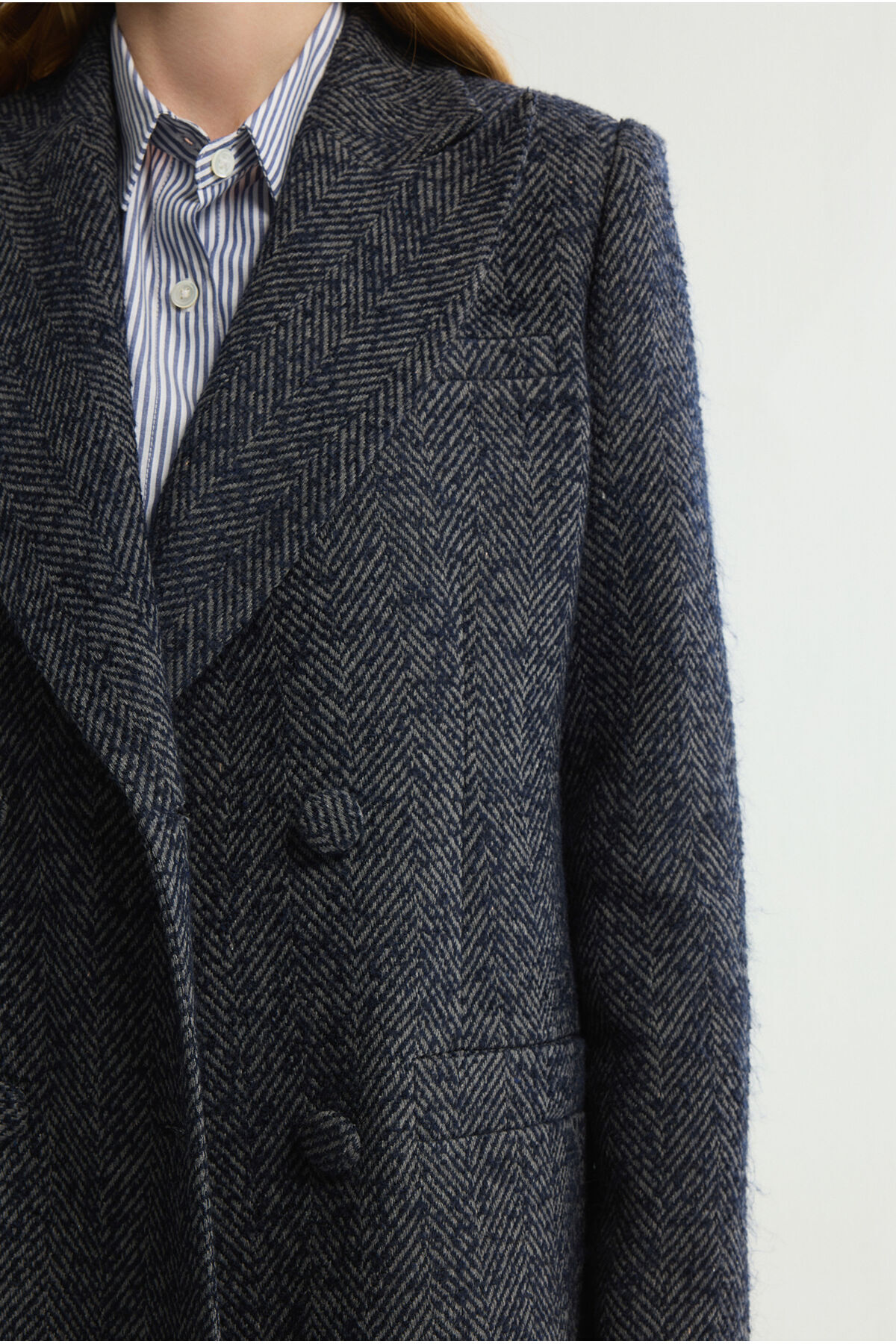 Love My Body  Kruvaze Cepli Kaban - Görsel 2